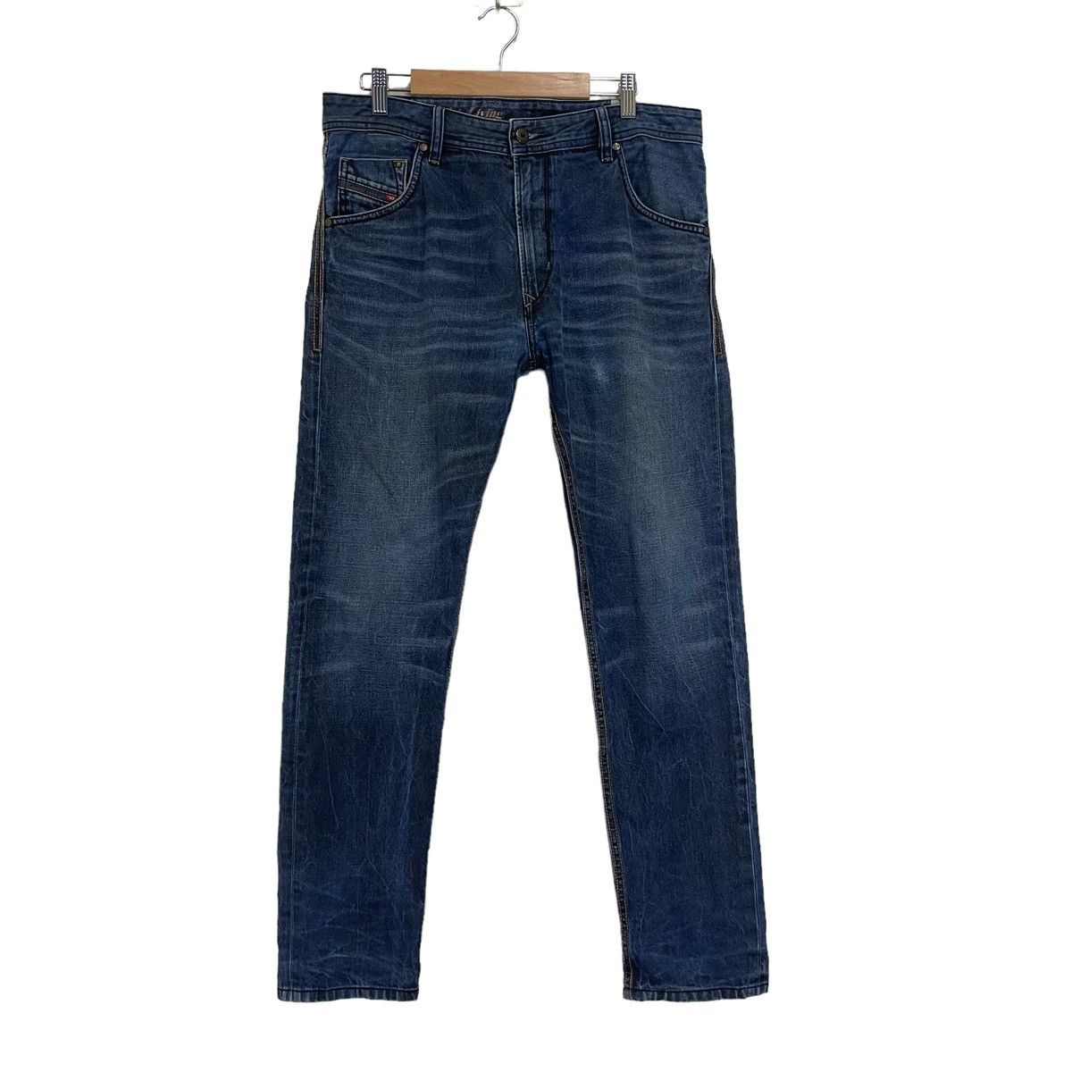 Diesel Diesel Industry Krayver Made In Italy Distressed Denim W 34 Size US 34 / EU 50 - 1 Thumbnail