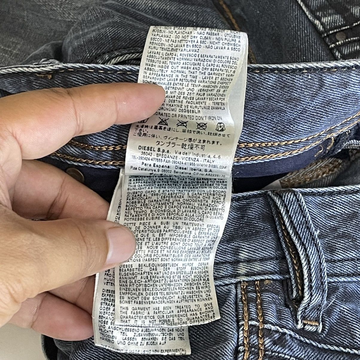 Diesel Diesel Industry Krayver Made In Italy Distressed Denim W 34 Size US 34 / EU 50 - 15 Thumbnail
