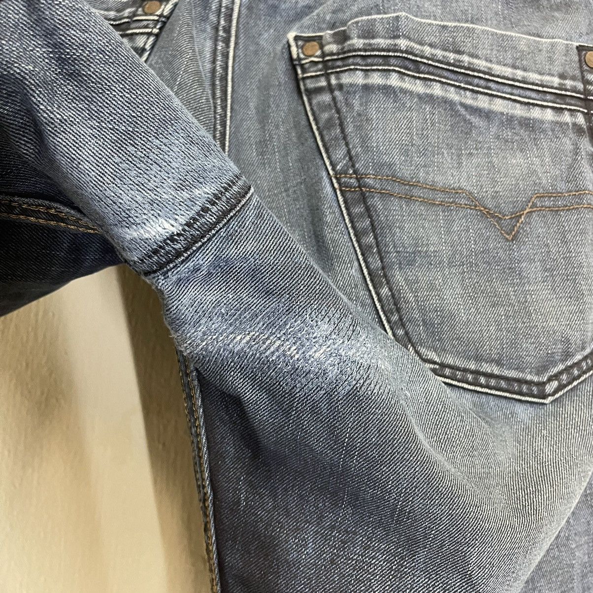Diesel Diesel Industry Krayver Made In Italy Distressed Denim W 34 Size US 34 / EU 50 - 9 Thumbnail