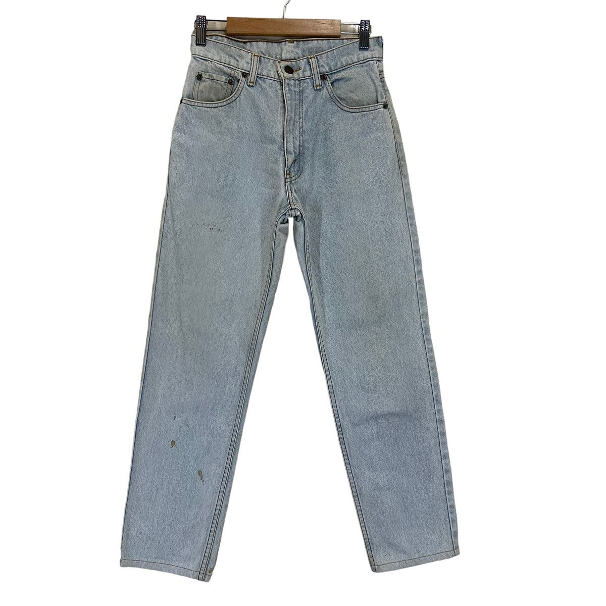 Levi's Vintage Levi's 359 Light Wash Distressed Jeans W 25 L 27 Size US 26 / EU 42 - 1 Thumbnail