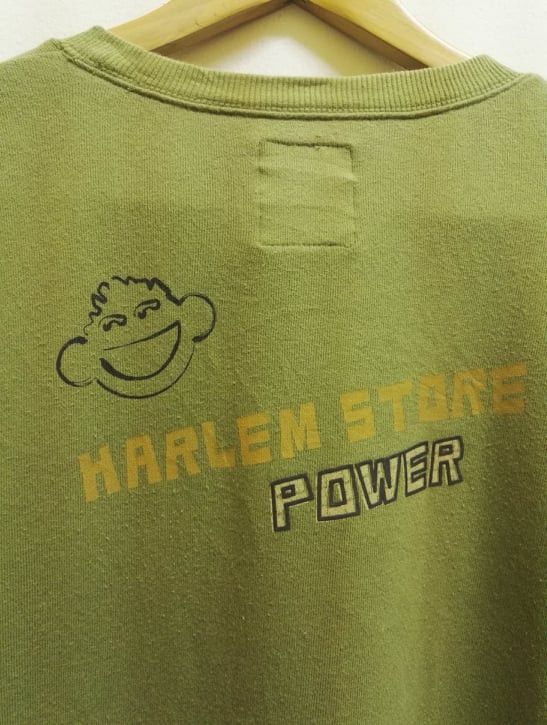 Japanese Brand 🔥STEALS🔥 Harlem Store Sweatshirt Crewneck Green Colour Size US M / EU 48-50 / 2 - 4 Thumbnail
