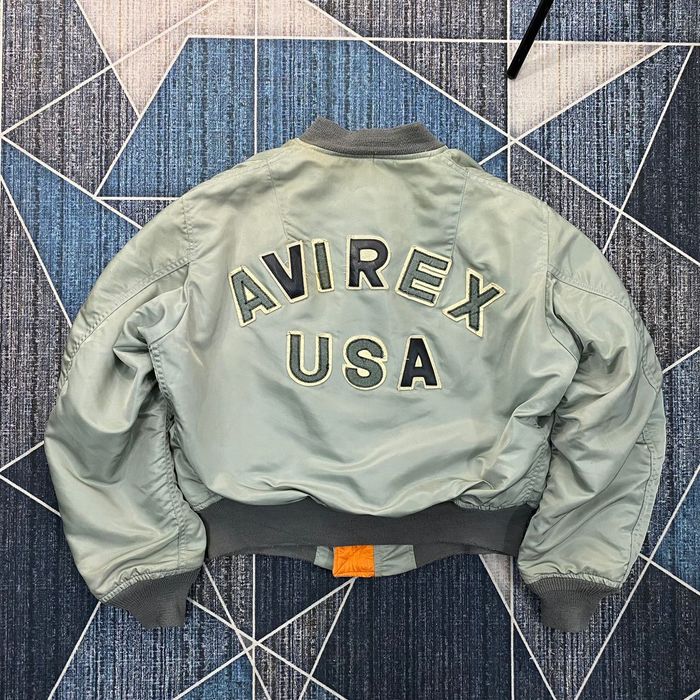 Avirex Vintage Avirex USA Type MA-1 USAF Bomber Jacket | Grailed