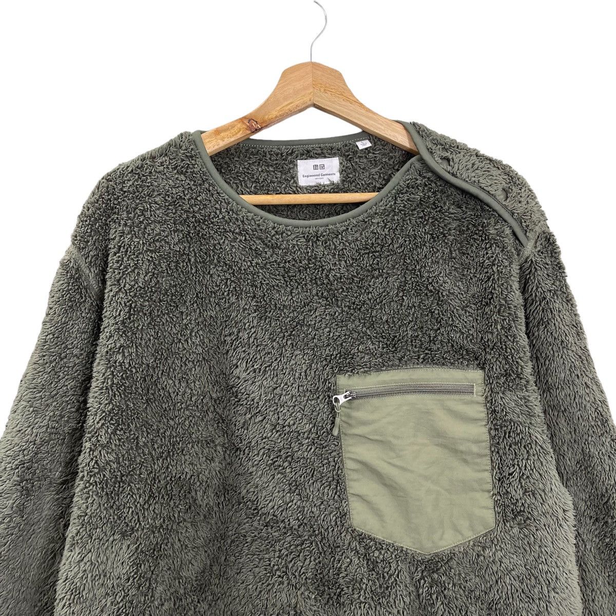 Engineered Garments Uniqlo Engineered Garments Pullover Fleece Size L Size US L / EU 52-54 / 3 - 4 Thumbnail