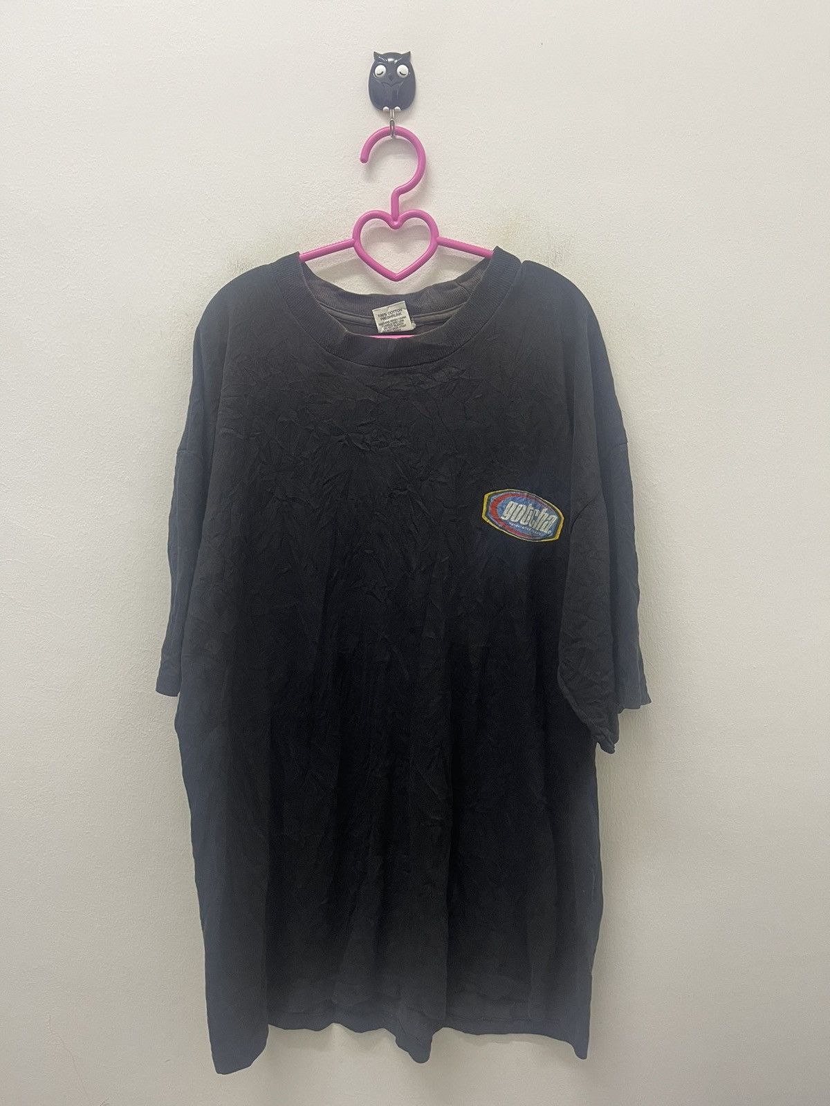 Gotcha Rare 90s Vintage GOTCHA Spell Out Big Logo Thrashed Tee Size US XL / EU 56 / 4 - 3 Thumbnail