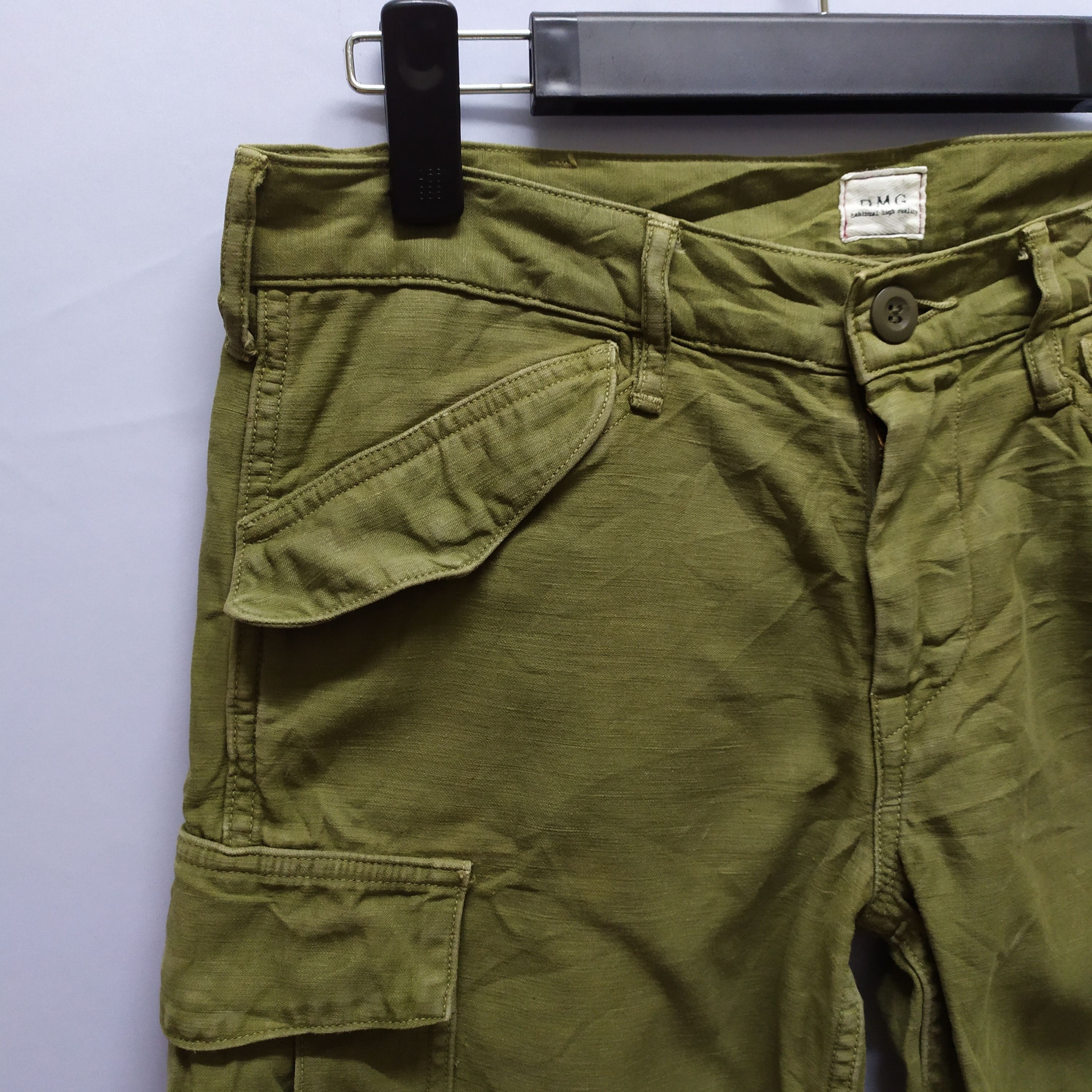 Japanese Brand DMG CARGO PANTS MULTIPOCKET TACTICAL Size US 30 / EU 46 - 5 Thumbnail