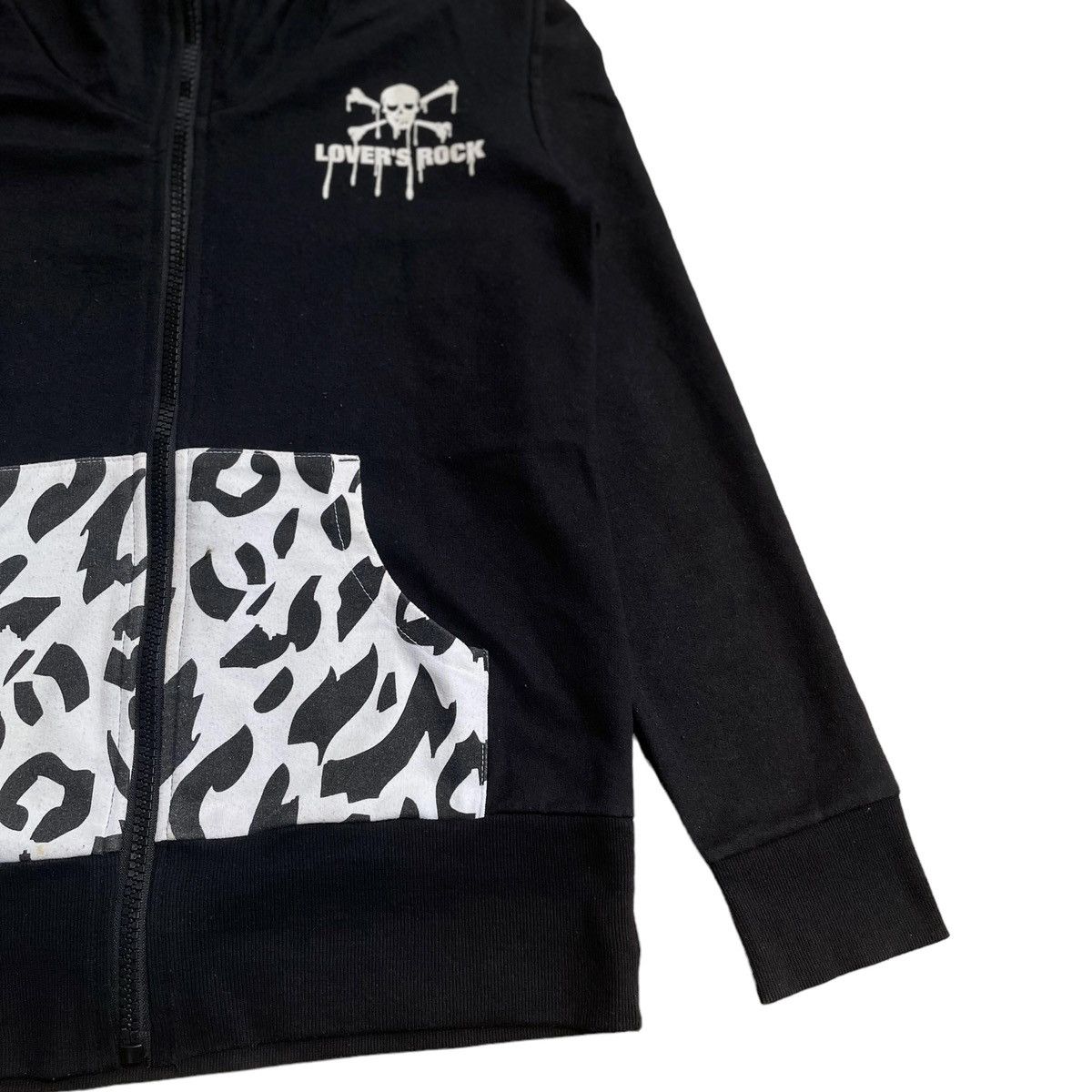 Super Lovers 🇯🇵☠️ SUPER LOVERS SKULL PUNK GOTHIC HOODIE SWEATER JACKET Size US M / EU 48-50 / 2 - 3 Thumbnail