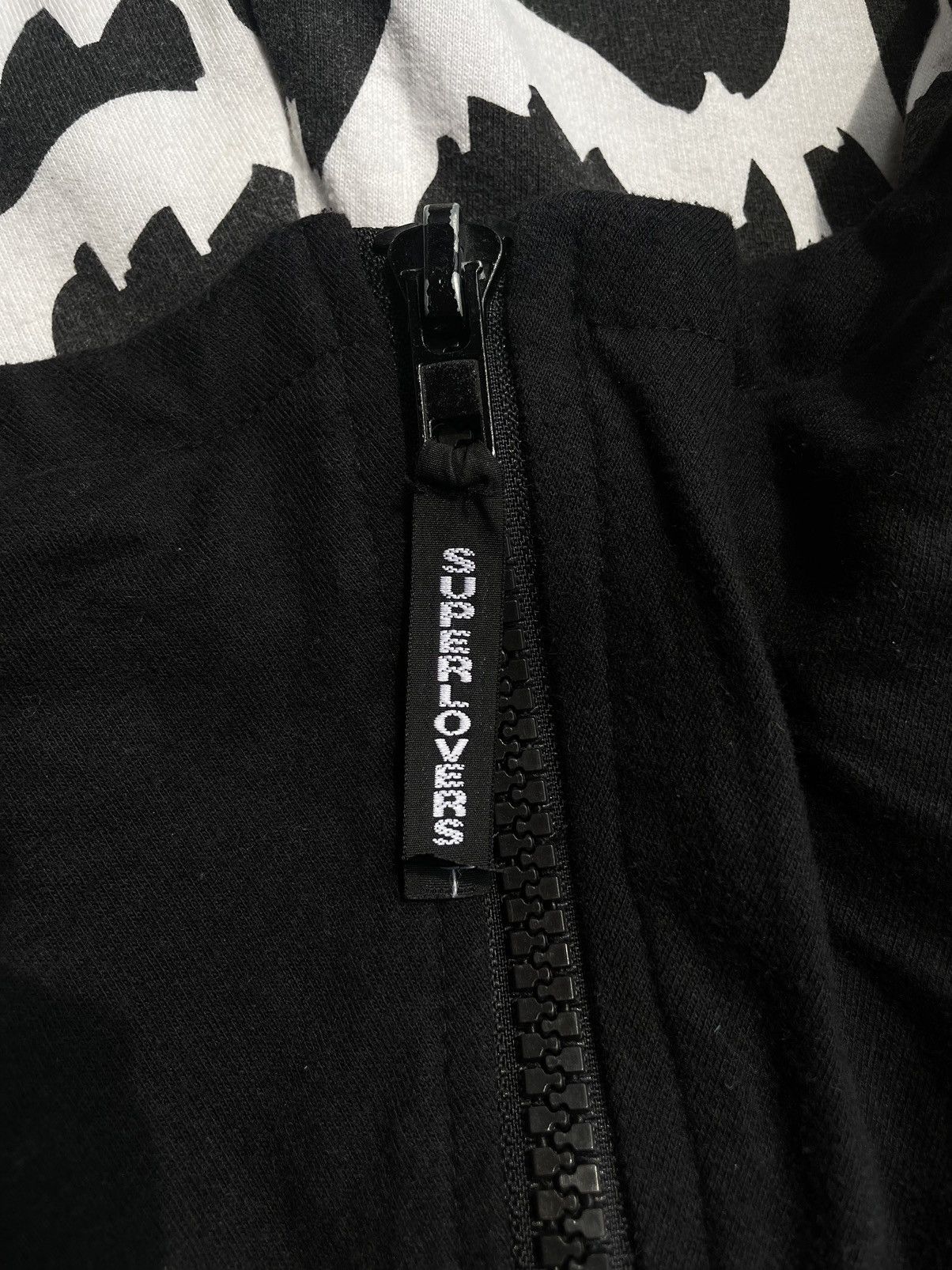Super Lovers 🇯🇵☠️ SUPER LOVERS SKULL PUNK GOTHIC HOODIE SWEATER JACKET Size US M / EU 48-50 / 2 - 9 Thumbnail