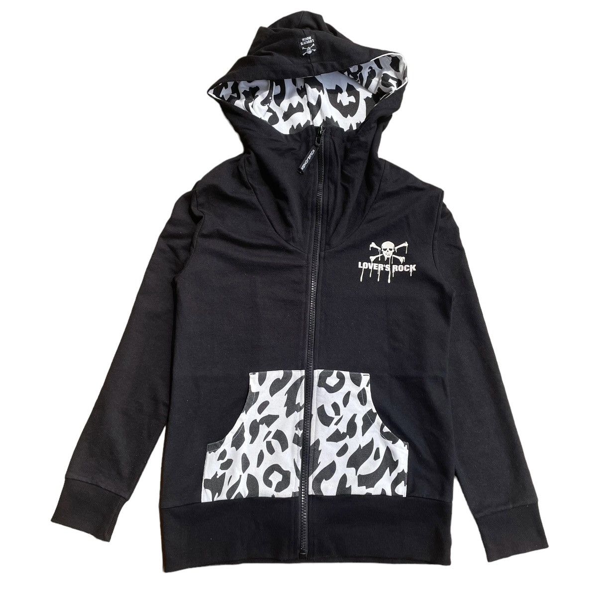 Super Lovers 🇯🇵☠️ SUPER LOVERS SKULL PUNK GOTHIC HOODIE SWEATER JACKET Size US M / EU 48-50 / 2 - 1 Thumbnail