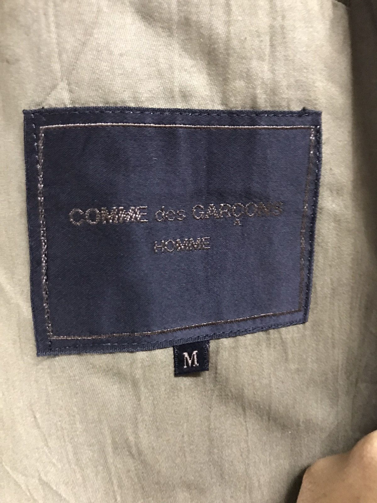 Comme des Garcons × Designer × Japanese Brand 🔥BEST OFFER🔥Comme des garçons homme trench coat Size US M / EU 48-50 / 2 - 11 Thumbnail