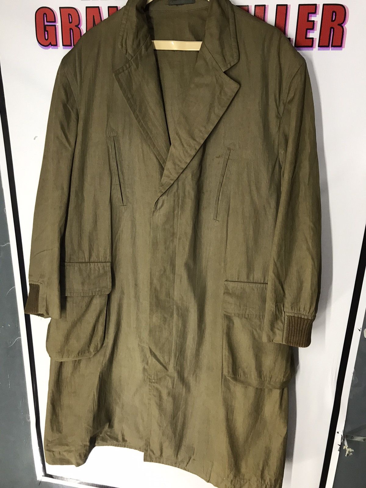 Comme des Garcons × Designer × Japanese Brand 🔥BEST OFFER🔥Comme des garçons homme trench coat Size US M / EU 48-50 / 2 - 10 Thumbnail
