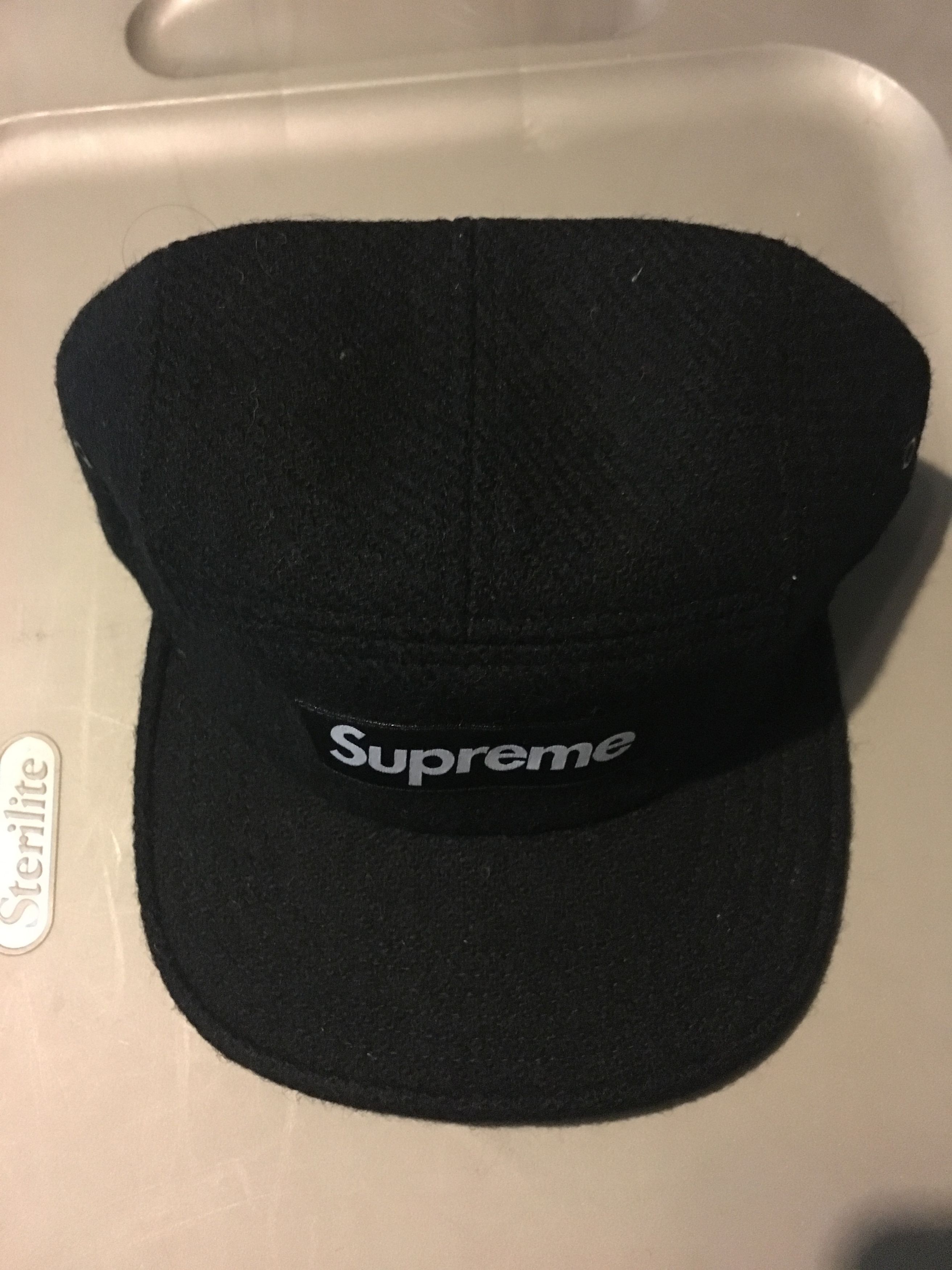 Supreme Harris Tweed Camp Cap | Grailed