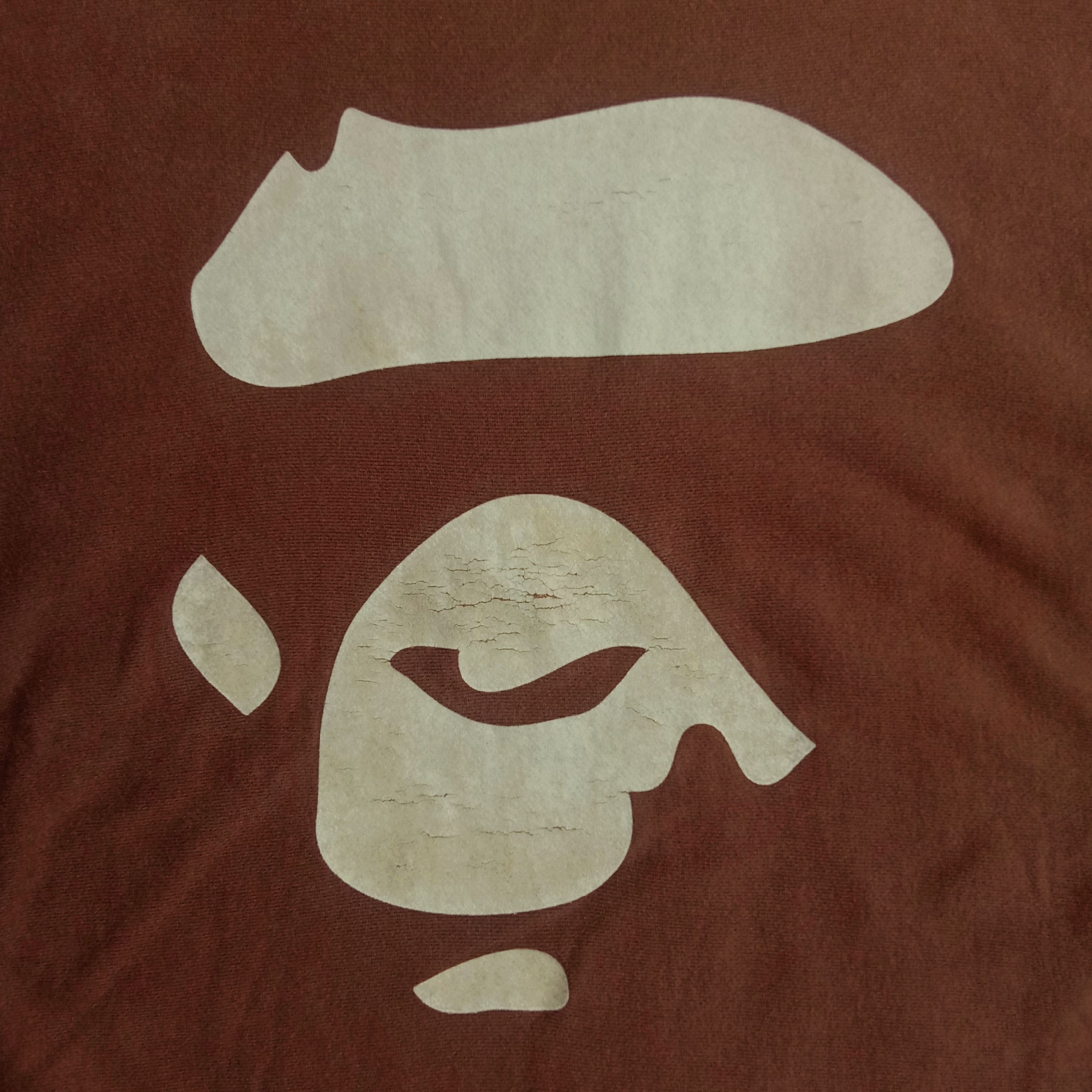 Bape Ape Face Crewneck (2007) Size US L / EU 52-54 / 3 - 2 Thumbnail
