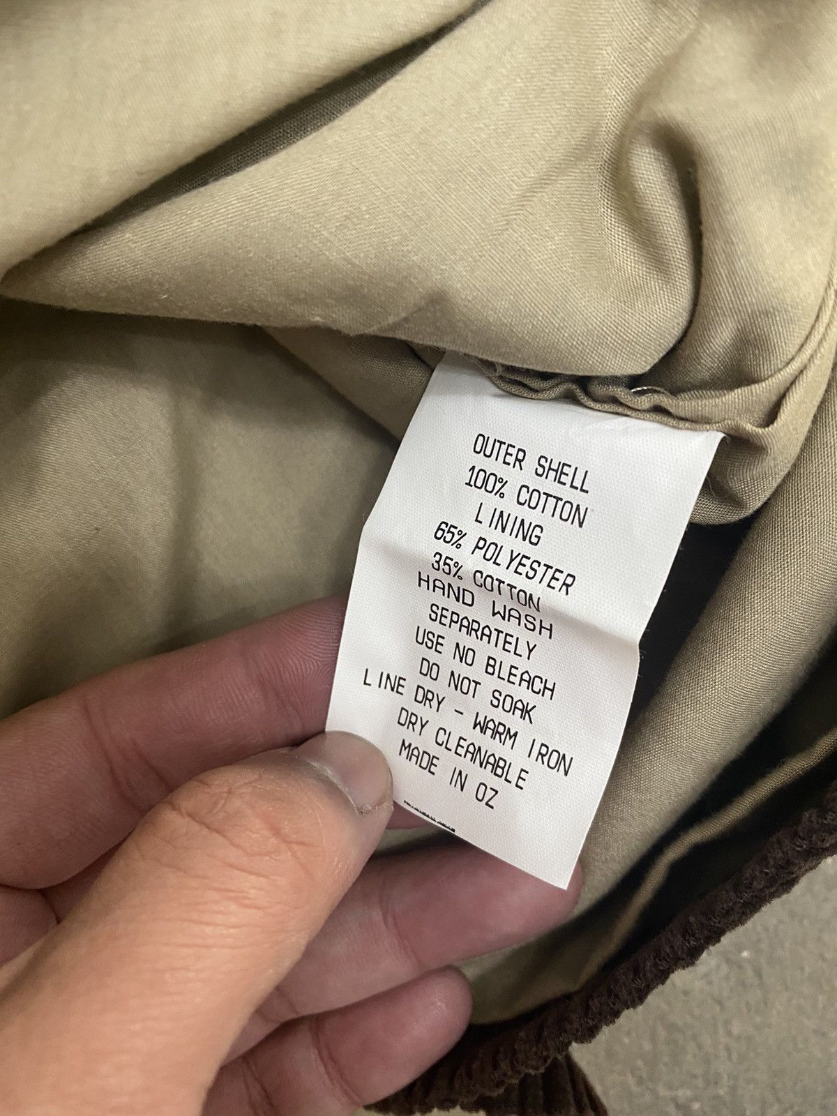 Stussy × Vintage Vintage stussy corduroy jacket outdoor vtg Rare supreme DS Size US L / EU 52-54 / 3 - 8 Thumbnail