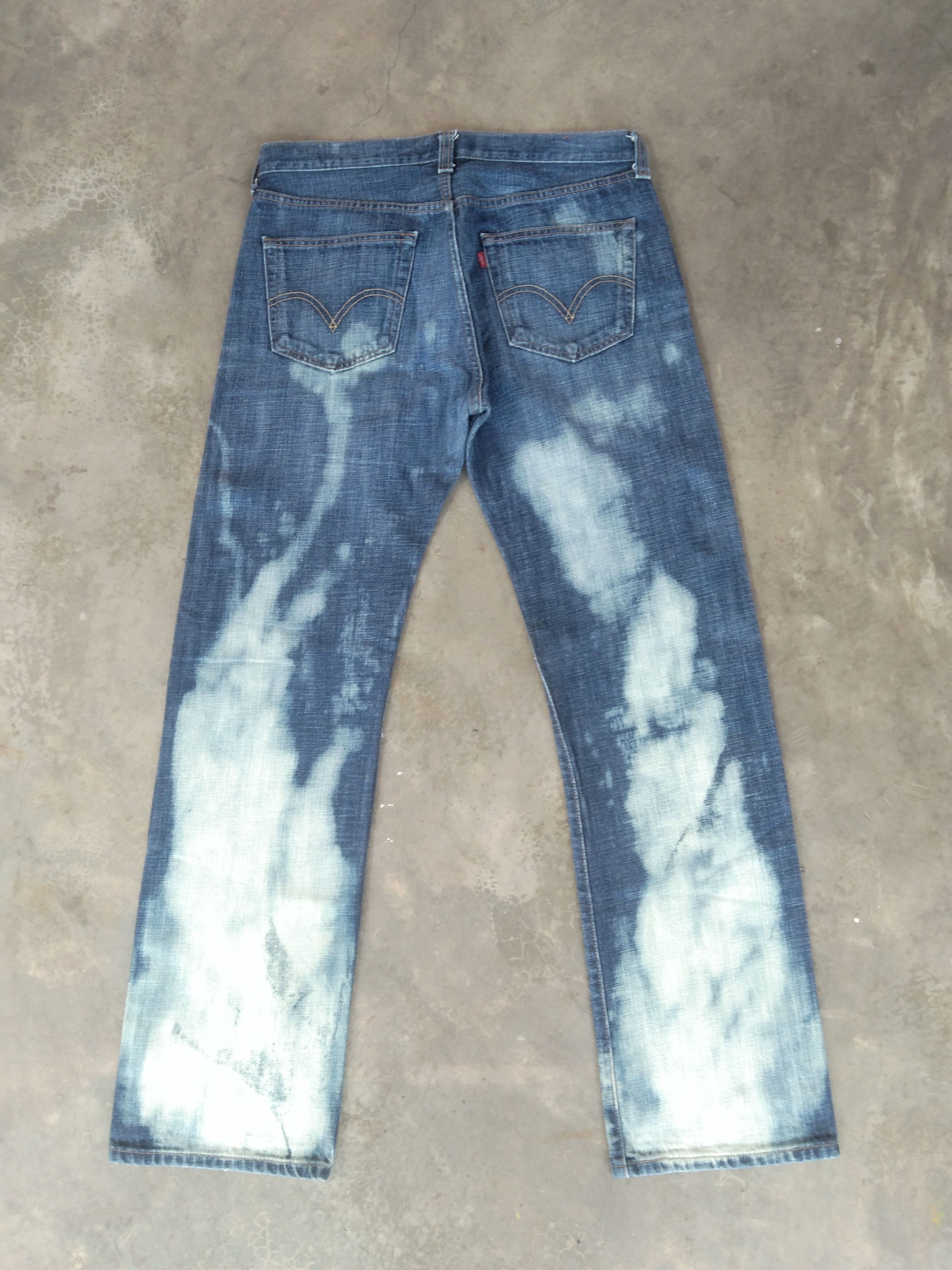 Levi's Vintage Levi's 501 Straight Leg Jeans 33x32 Size US 33 - 2 Thumbnail