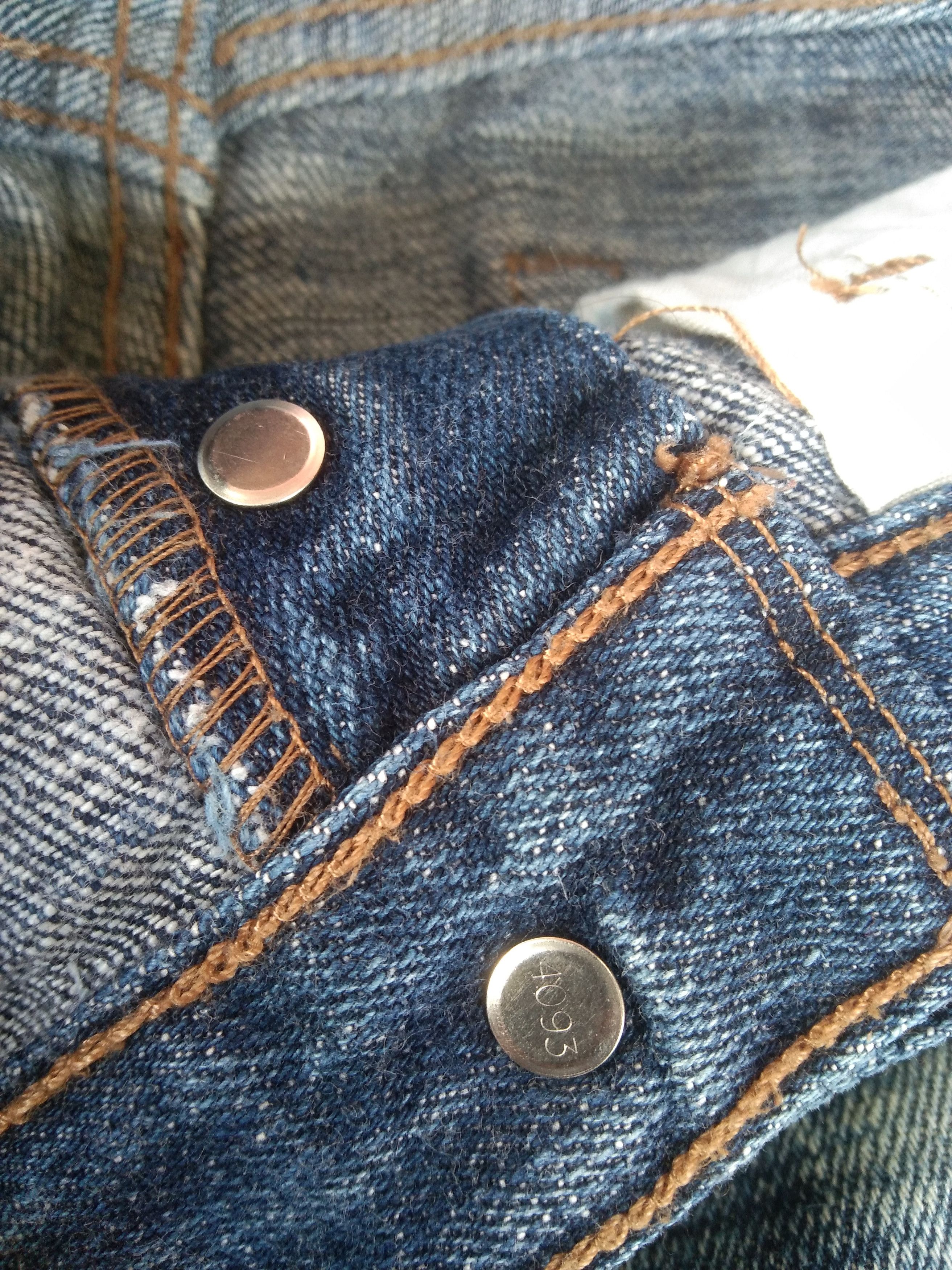 Levi's Vintage Levi's 501 Straight Leg Jeans 33x32 Size US 33 - 7 Thumbnail