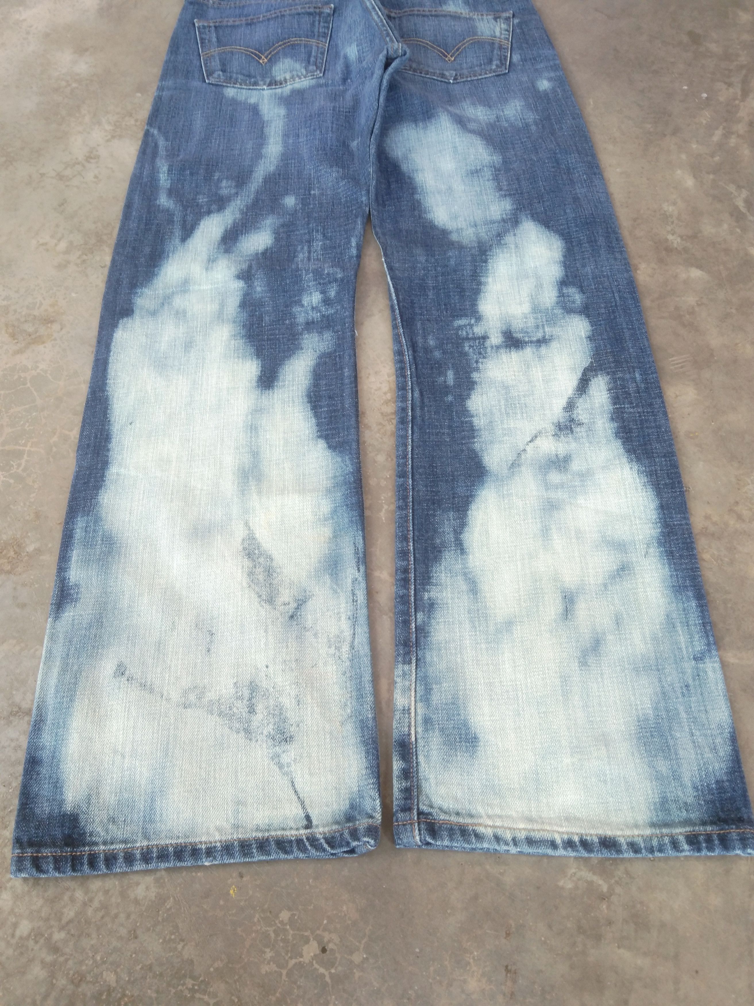 Levi's Vintage Levi's 501 Straight Leg Jeans 33x32 Size US 33 - 3 Thumbnail