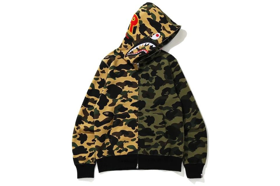 Hood Bape 1st Camo Hoodie Bape For Cheap BAPE 1st Camo Half Shark