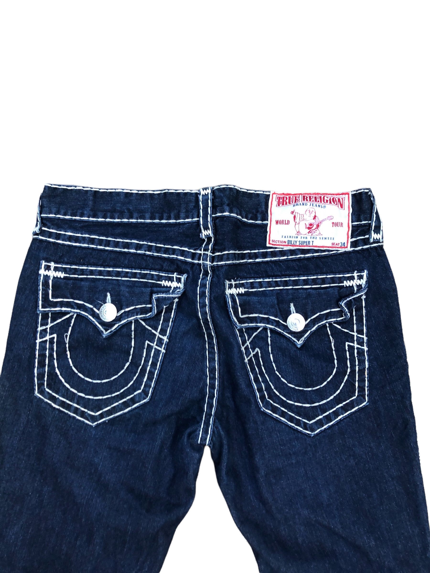 True Religion × Vintage Vintage True Religion Jeans and Jacket Set BILLY SUPER T Size US 36 / EU 52 - 7 Thumbnail