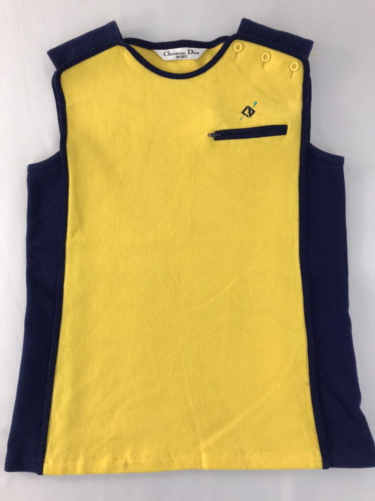 Christian Dior Monsieur Christian Dior Sports Golf Edition Terry Cloth Sleeveles Tee Size S / US 4 / IT 40 - 2 Thumbnail