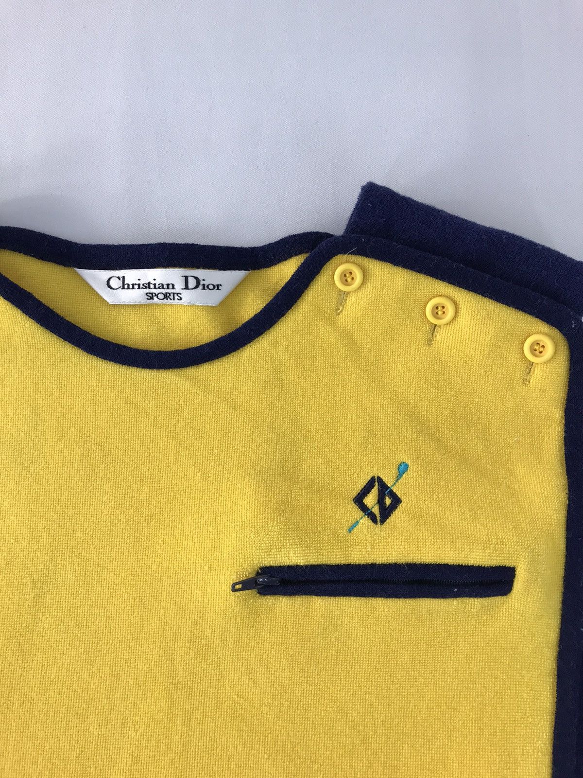 Christian Dior Monsieur Christian Dior Sports Golf Edition Terry Cloth Sleeveles Tee Size S / US 4 / IT 40 - 3 Thumbnail