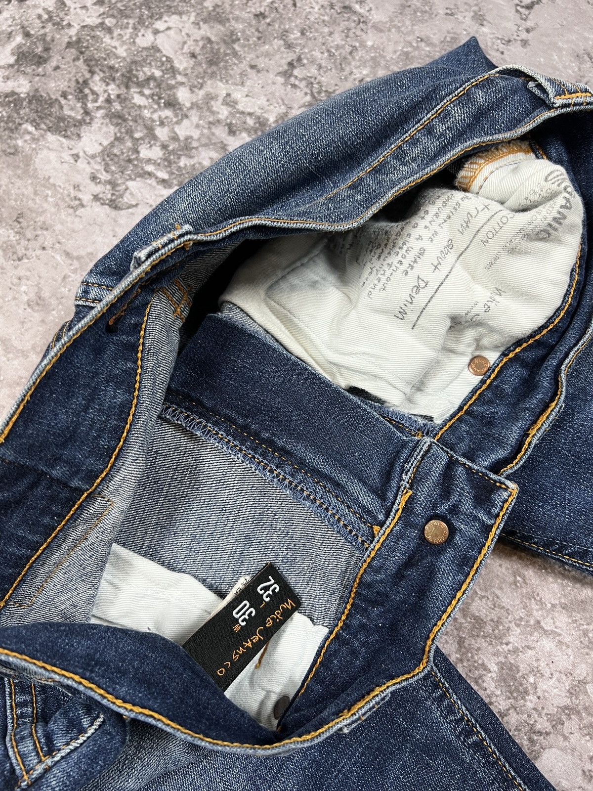 Nudie Jeans Nudie Tape Ted Jeans Size US 30 / EU 46 - 4 Thumbnail