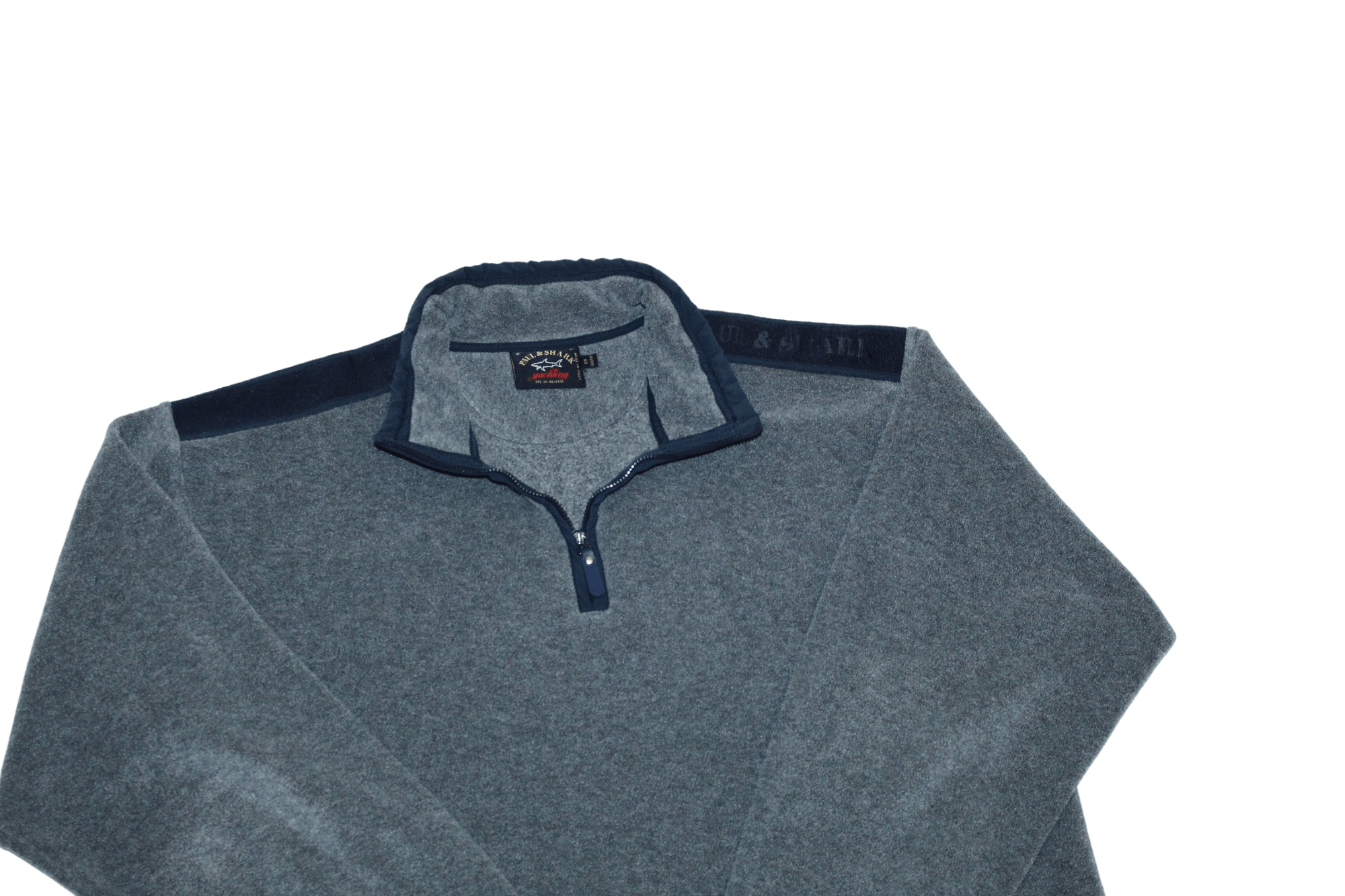 Paul & Shark VTG Paul & Shark Tecnopile 1/4 Zip Fleece Baggy Pullover Size US L / EU 52-54 / 3 - 2 Thumbnail