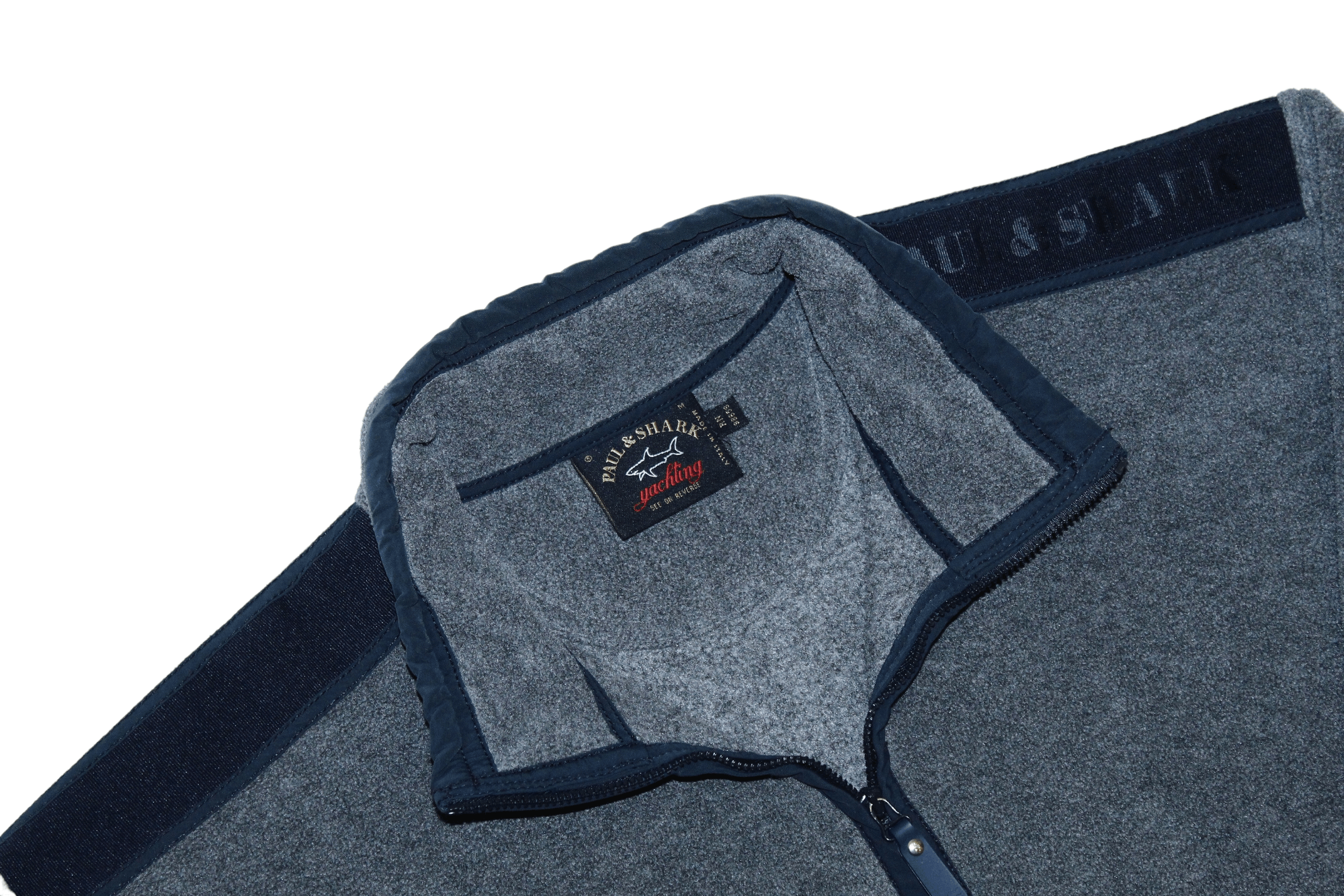 Paul & Shark VTG Paul & Shark Tecnopile 1/4 Zip Fleece Baggy Pullover Size US L / EU 52-54 / 3 - 3 Thumbnail