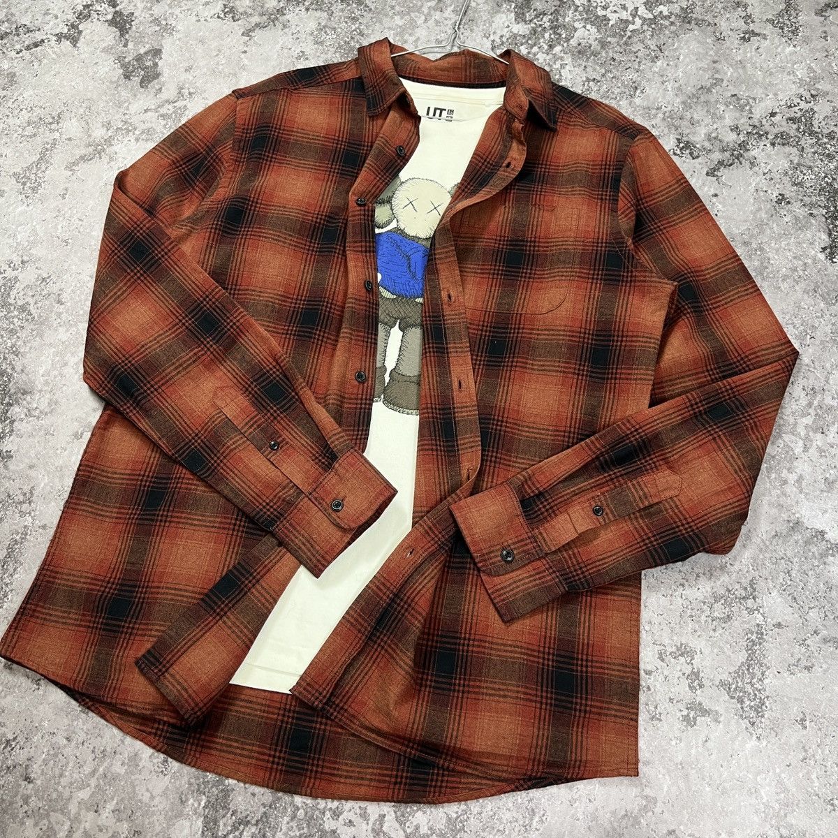 Flannel × Vintage Vintage Flannel Shirt Travis Scott style Size US M / EU 48-50 / 2 - 3 Thumbnail