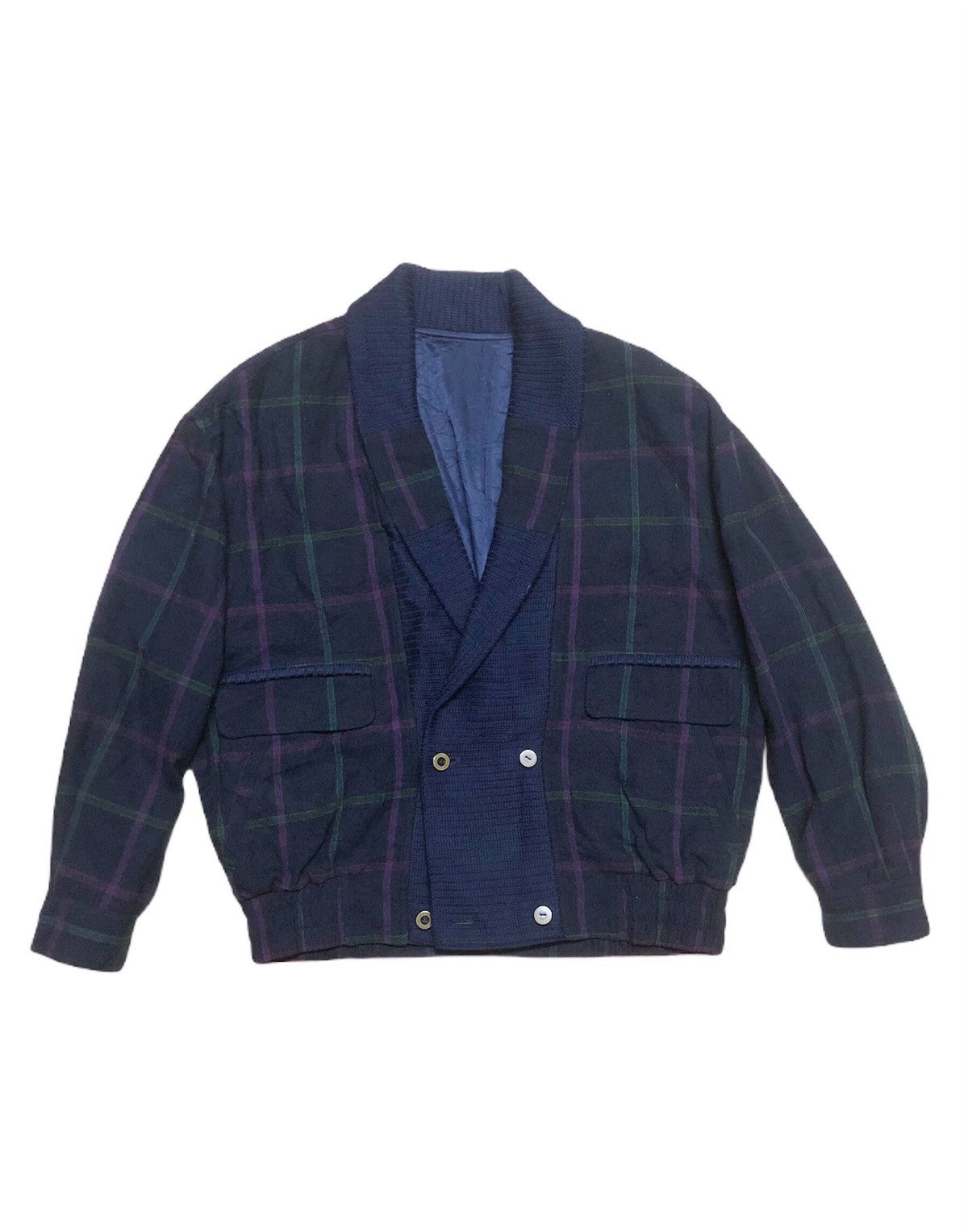 Balenciaga 💰BINDING OFFER 💸 Tartan BALENCIAGA Bomber Jacket Size US L / EU 52-54 / 3 - 1 Thumbnail