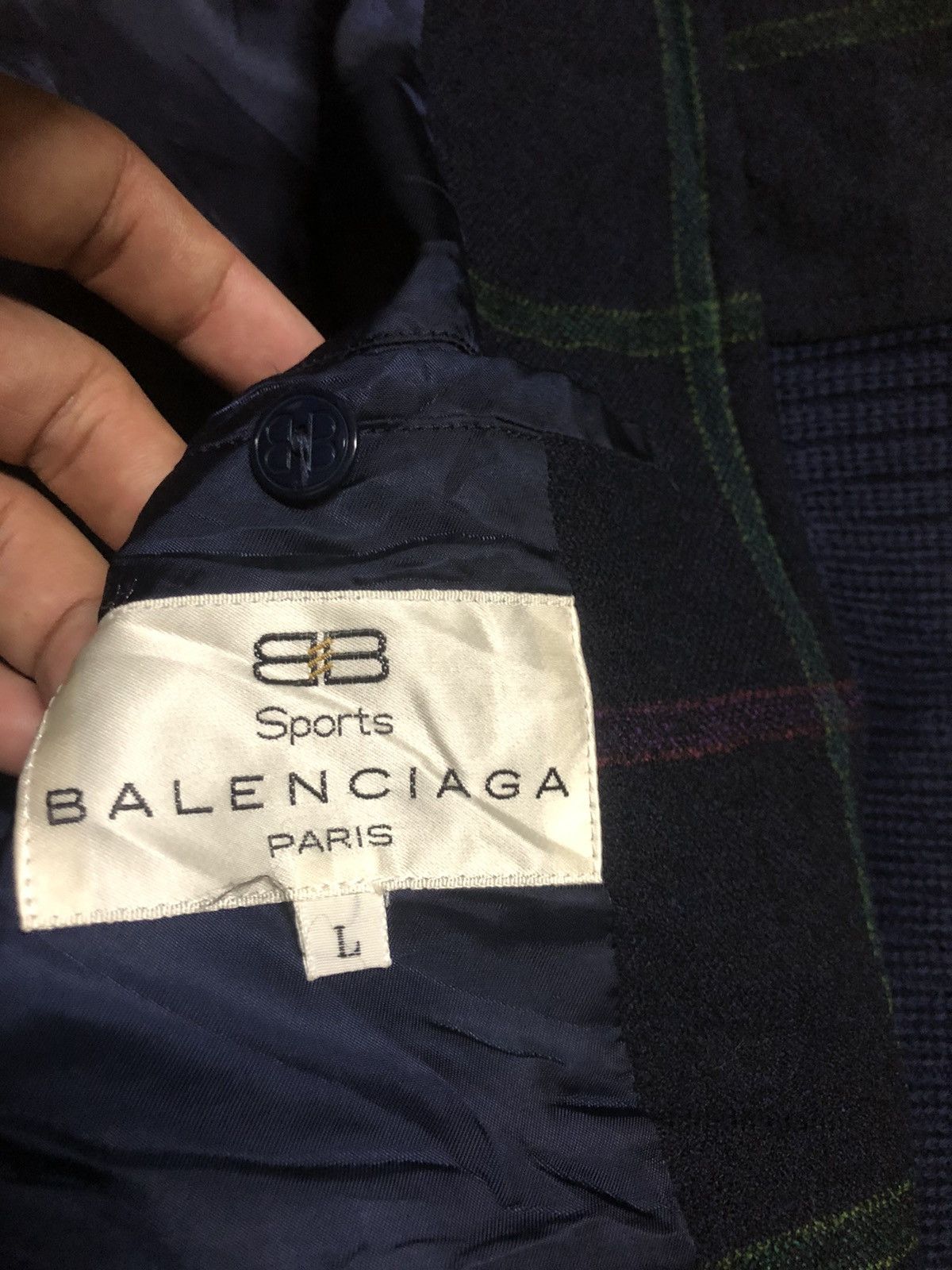 Balenciaga 💰BINDING OFFER 💸 Tartan BALENCIAGA Bomber Jacket Size US L / EU 52-54 / 3 - 5 Thumbnail
