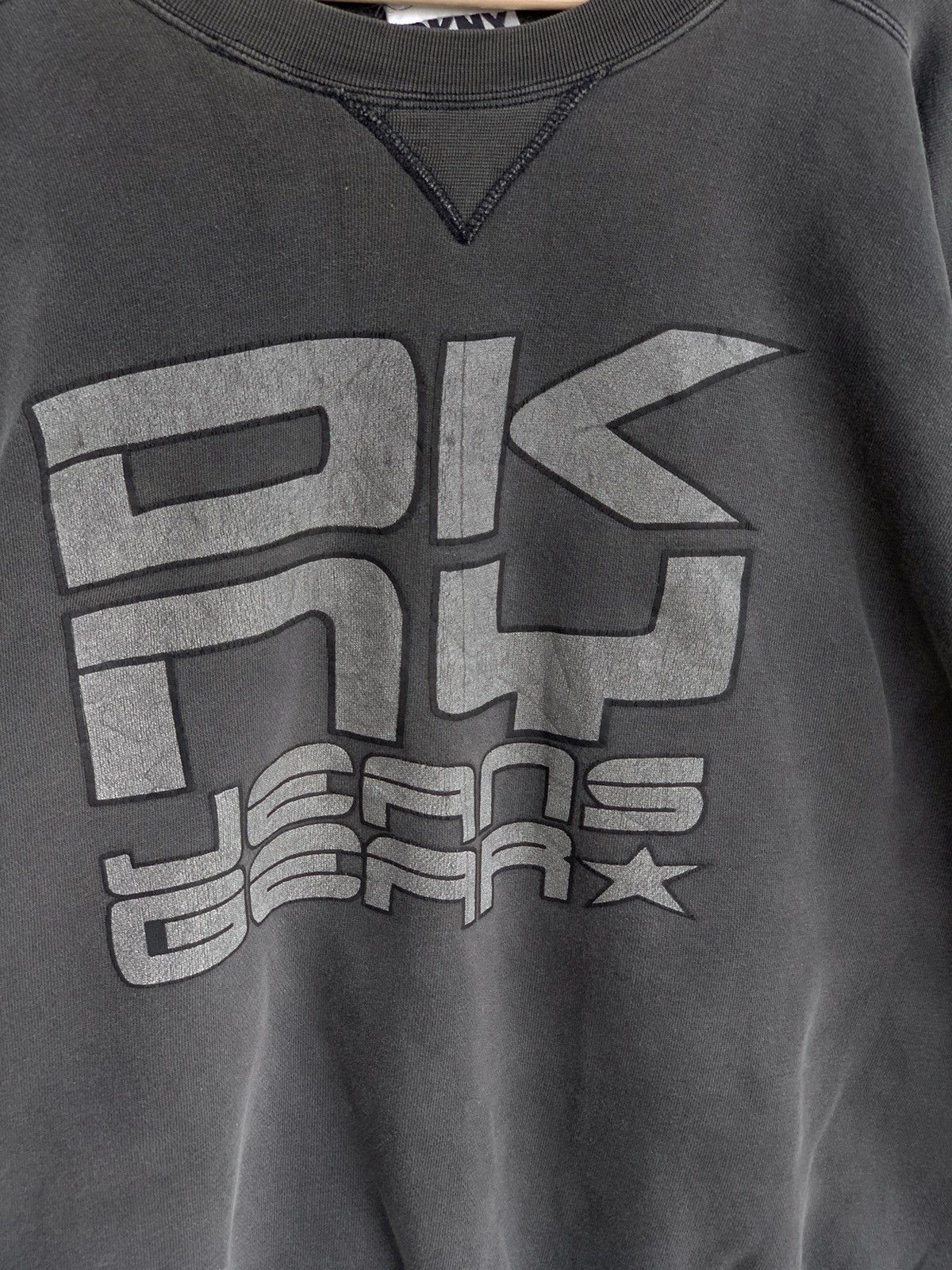 DKNY Vintage DKNY Made in Usa Baggy Style Crewneck Sweatshirt Size US XL / EU 56 / 4 - 3 Thumbnail