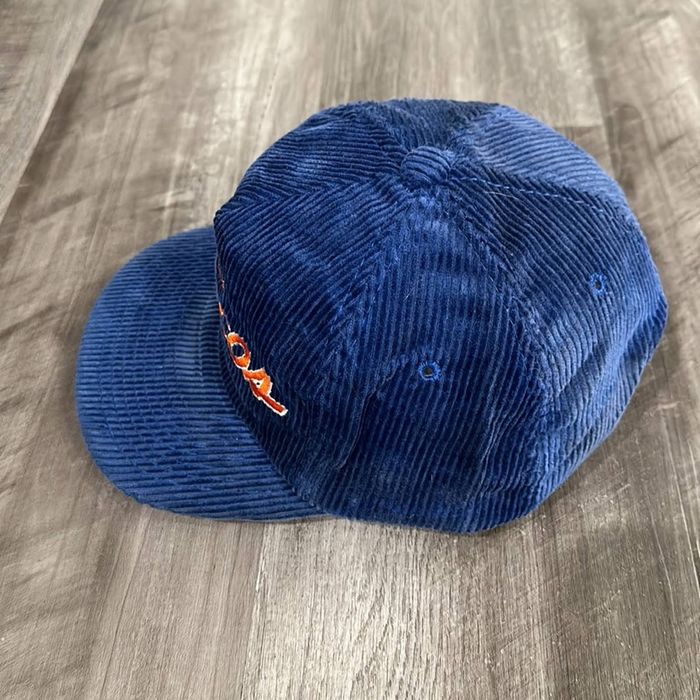 Vintage Denver Broncos Blue Corduroy Hat