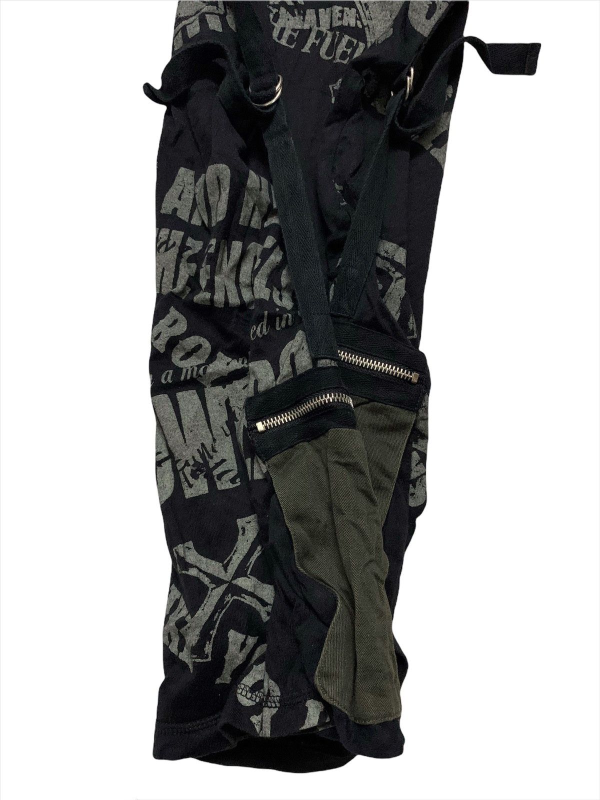Designer × Seditionaries Glitz Full Print Bondage Punk Rock Shirt Size M / US 6-8 / IT 42-44 - 3 Thumbnail