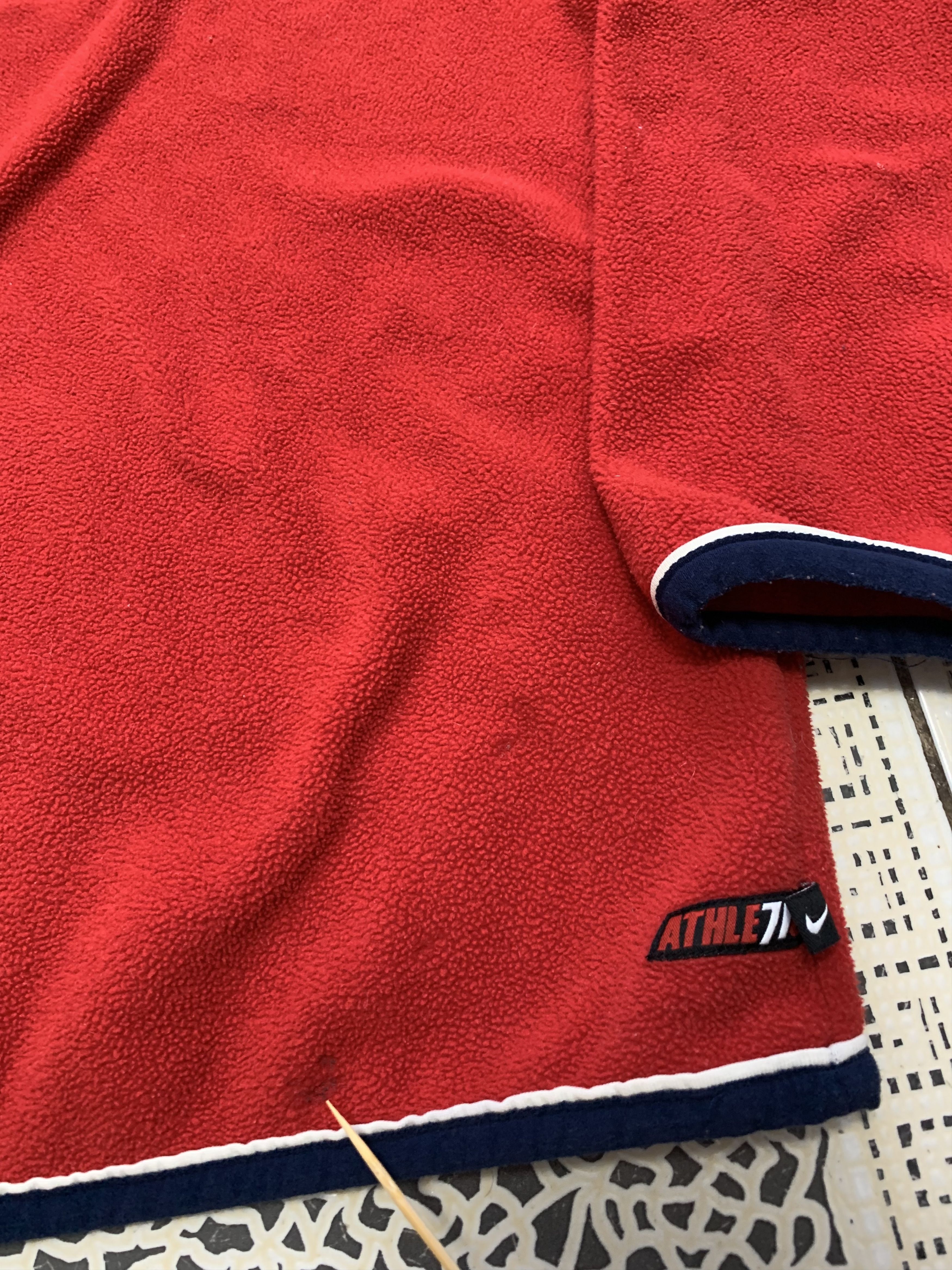 Nike × Vintage Nike vintage fleece sweatershirt Size US S / EU 44-46 / 1 - 7 Thumbnail