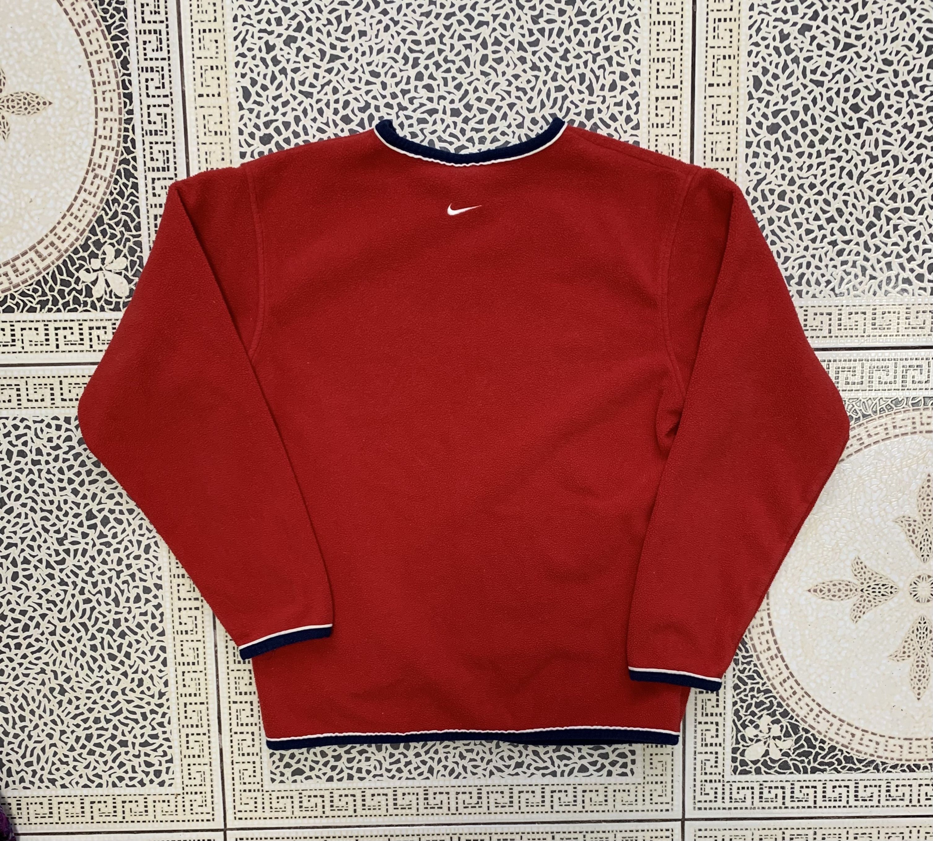 Nike × Vintage Nike vintage fleece sweatershirt Size US S / EU 44-46 / 1 - 2 Thumbnail