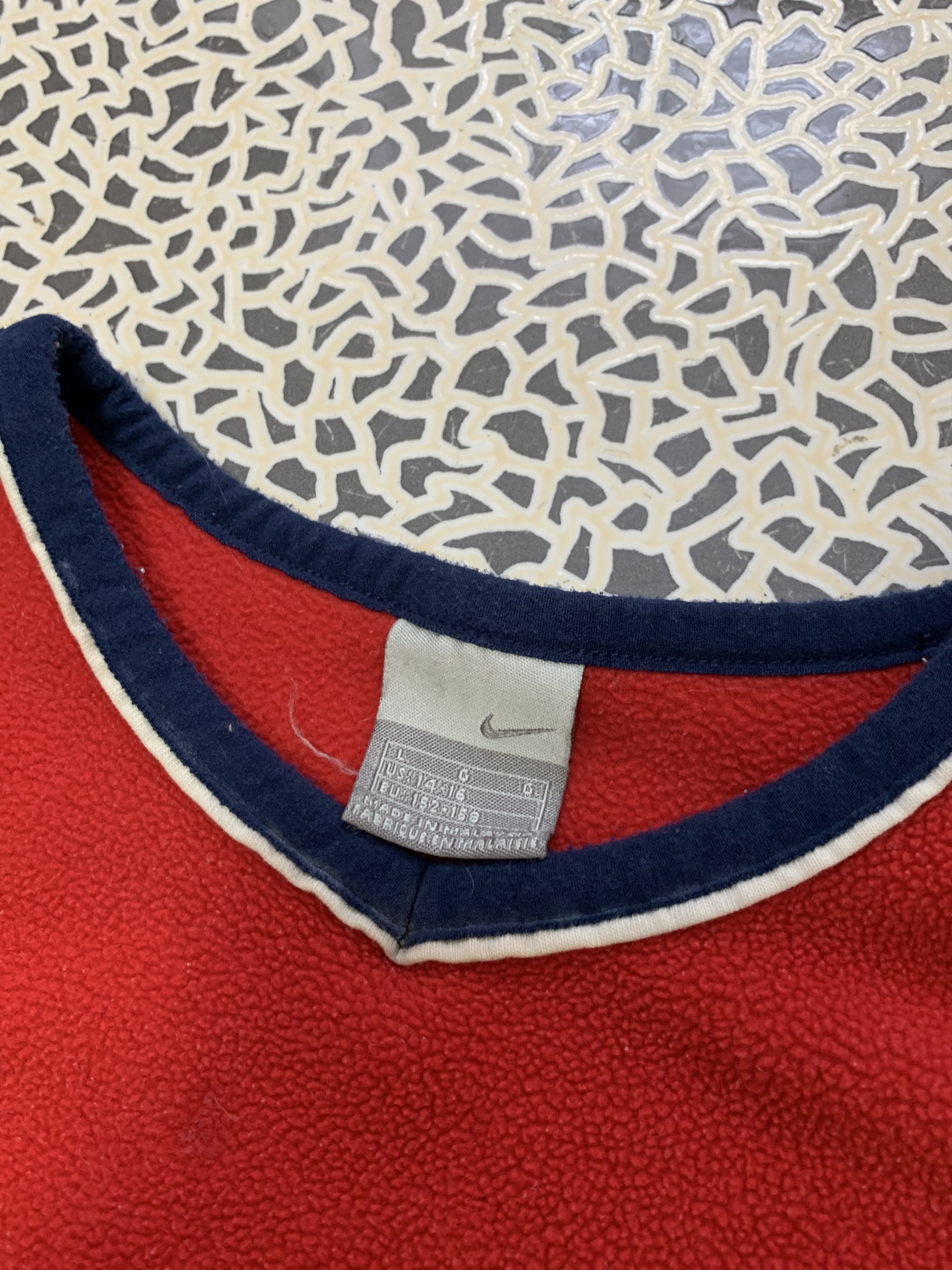 Nike × Vintage Nike vintage fleece sweatershirt Size US S / EU 44-46 / 1 - 4 Thumbnail