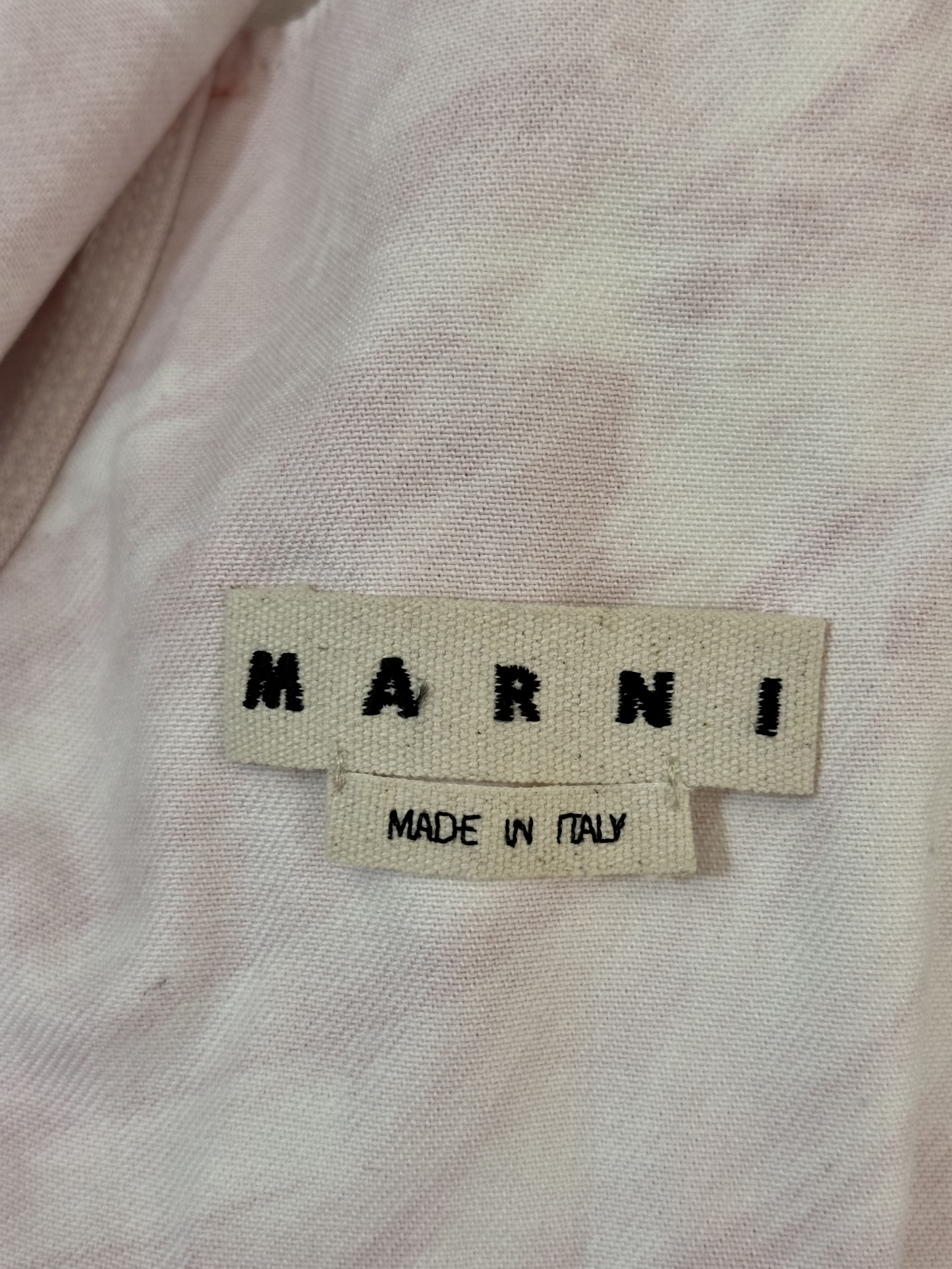 Marni Marni print red denim zip hoodie Size US M / EU 48-50 / 2 - 4 Thumbnail