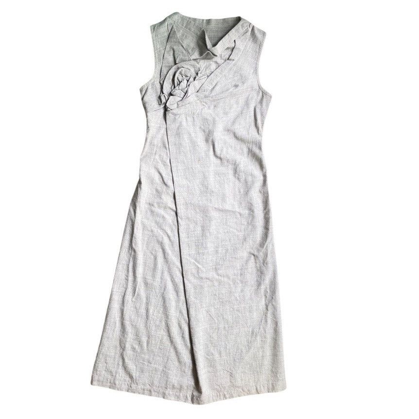 Comme des Garcons Vintage 1997 Wool Draping Flower Dress Size M / US 6-8 / IT 42-44 - 1 Thumbnail