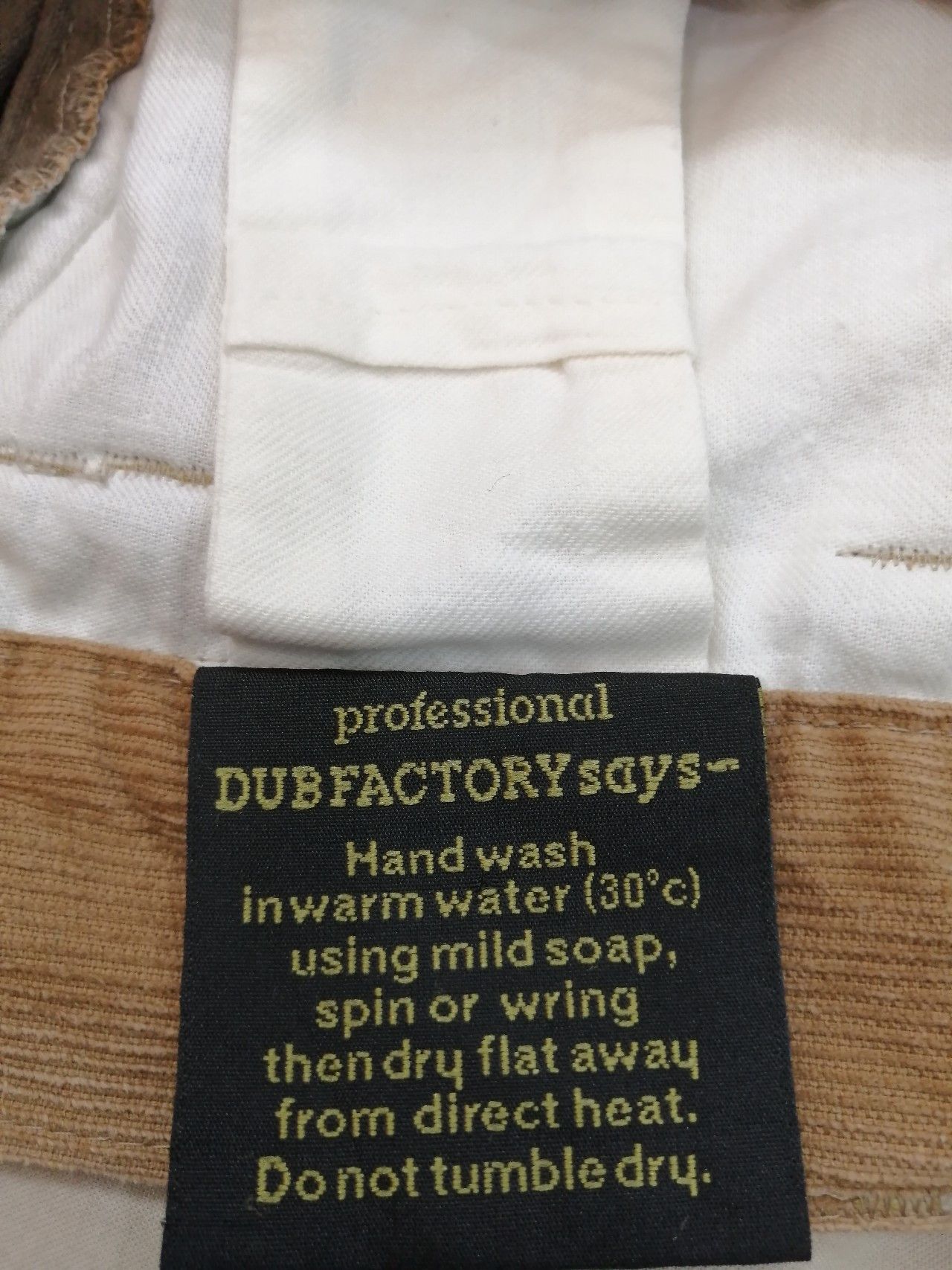 Japanese Brand DUB FACTORY Japan Side Stripes Corduroy Trouser Pant Size US 31 - 6 Thumbnail
