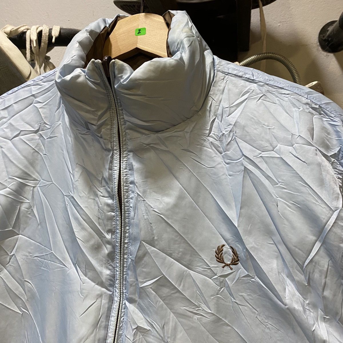 Fred Perry × Vintage VINTAGE‼️Fred Perry Basic Logo Embroided Reversible Puffer Size US S / EU 44-46 / 1 - 4 Thumbnail