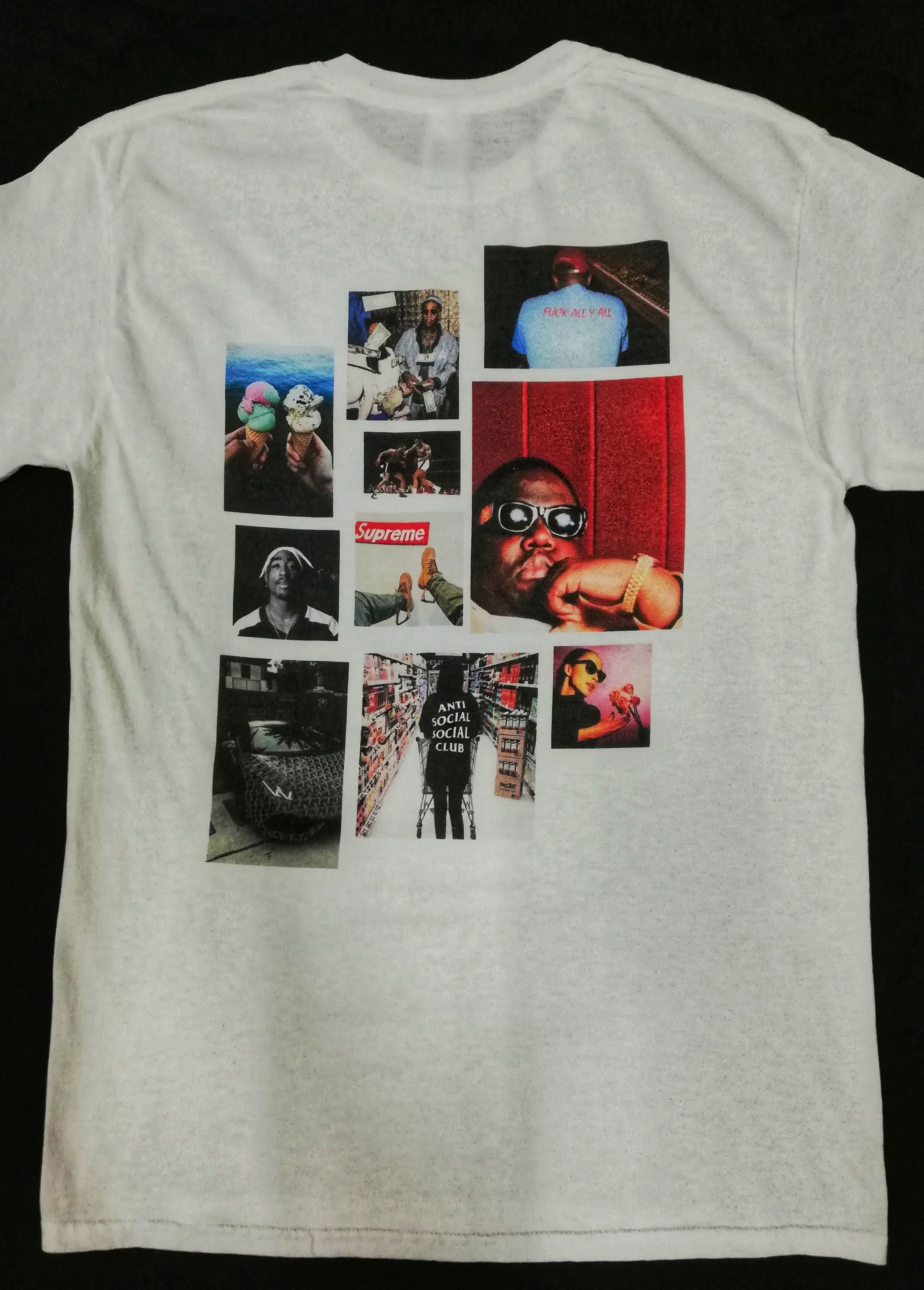 Vintage 🔥Vintage 2000's Gildan Rare Streetwear Hypebeast Print Tee Size US M / EU 48-50 / 2 - 2 Thumbnail