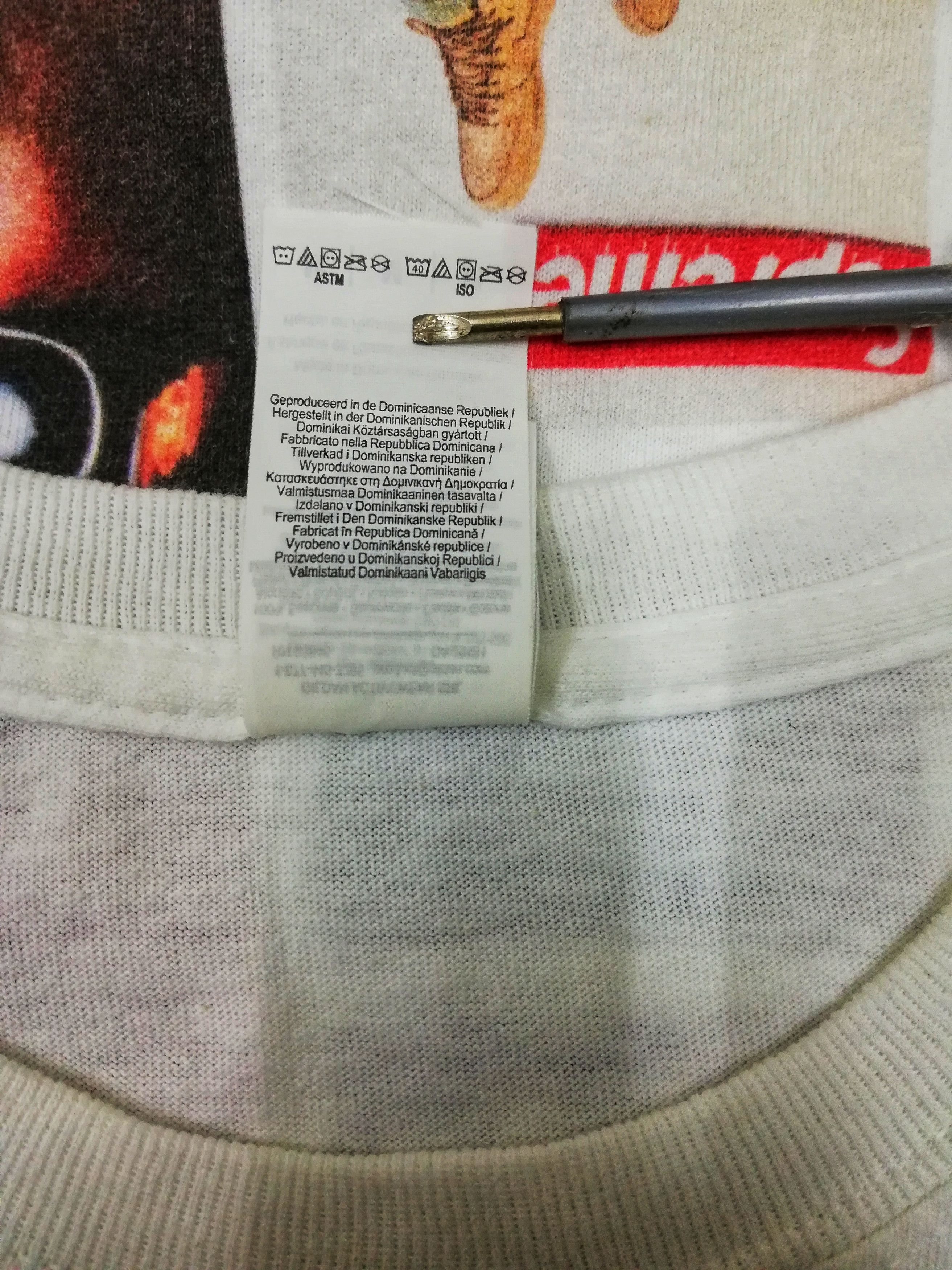 Vintage 🔥Vintage 2000's Gildan Rare Streetwear Hypebeast Print Tee Size US M / EU 48-50 / 2 - 11 Thumbnail