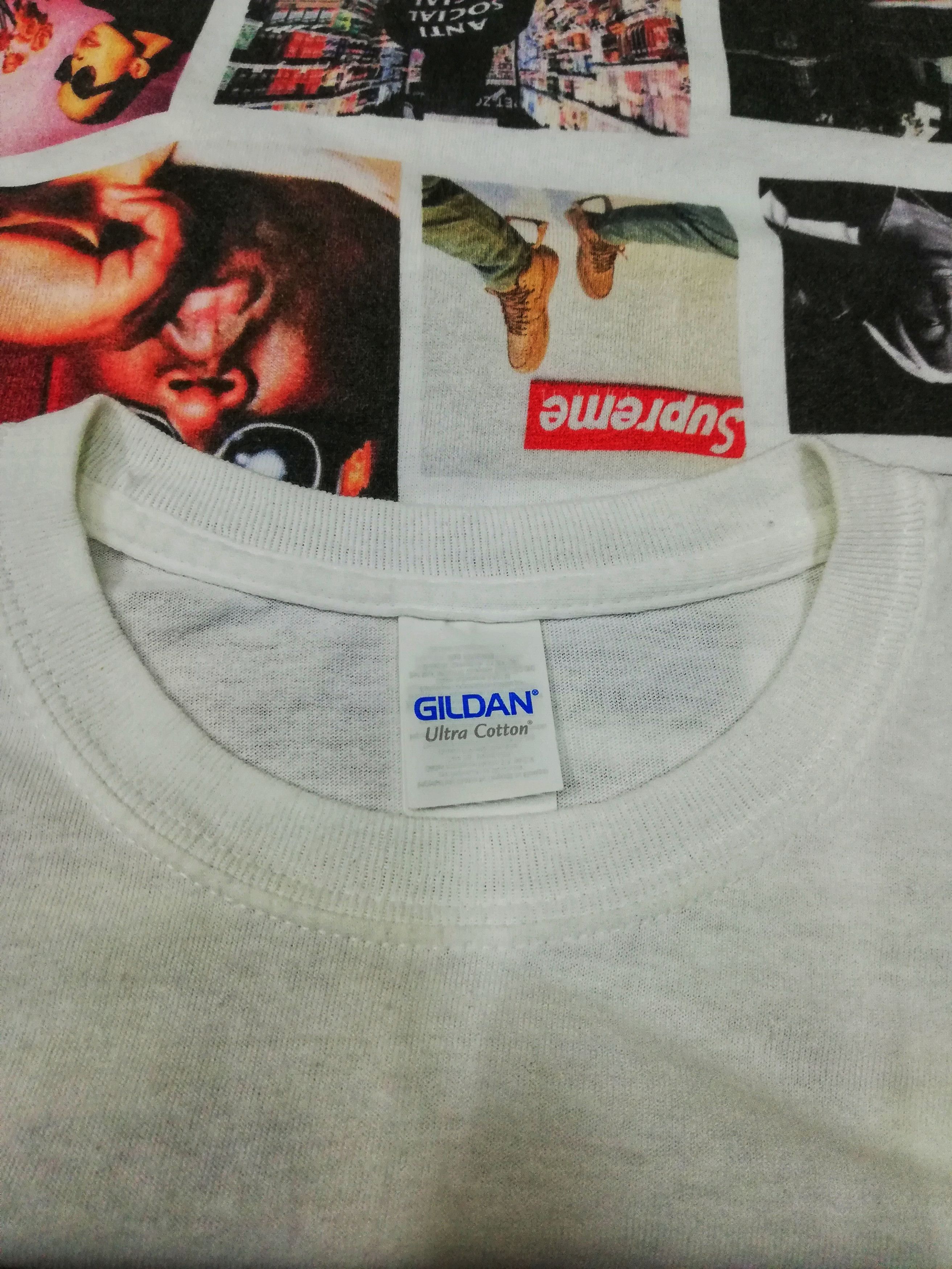 Vintage 🔥Vintage 2000's Gildan Rare Streetwear Hypebeast Print Tee Size US M / EU 48-50 / 2 - 9 Thumbnail