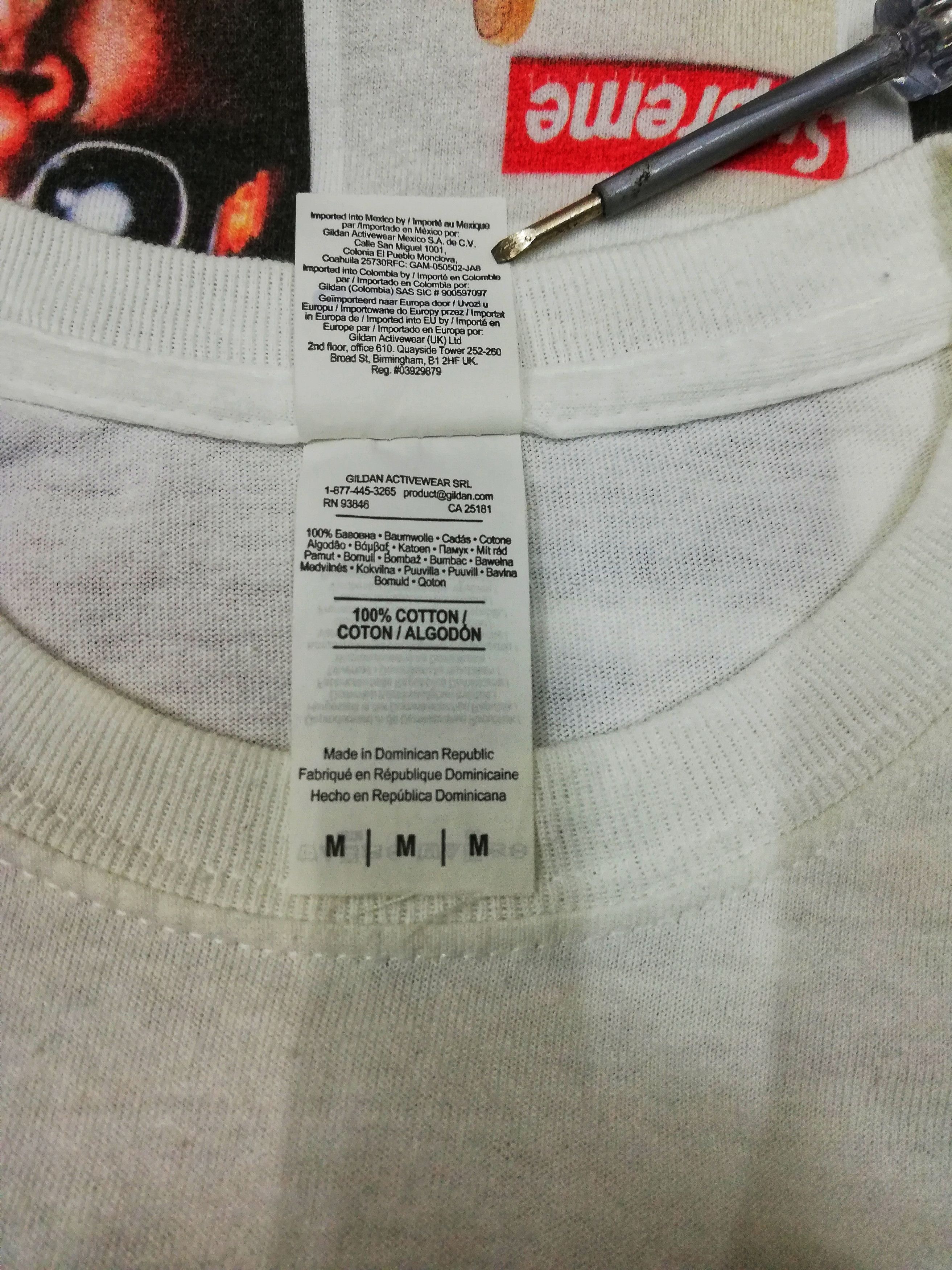 Vintage 🔥Vintage 2000's Gildan Rare Streetwear Hypebeast Print Tee Size US M / EU 48-50 / 2 - 10 Thumbnail