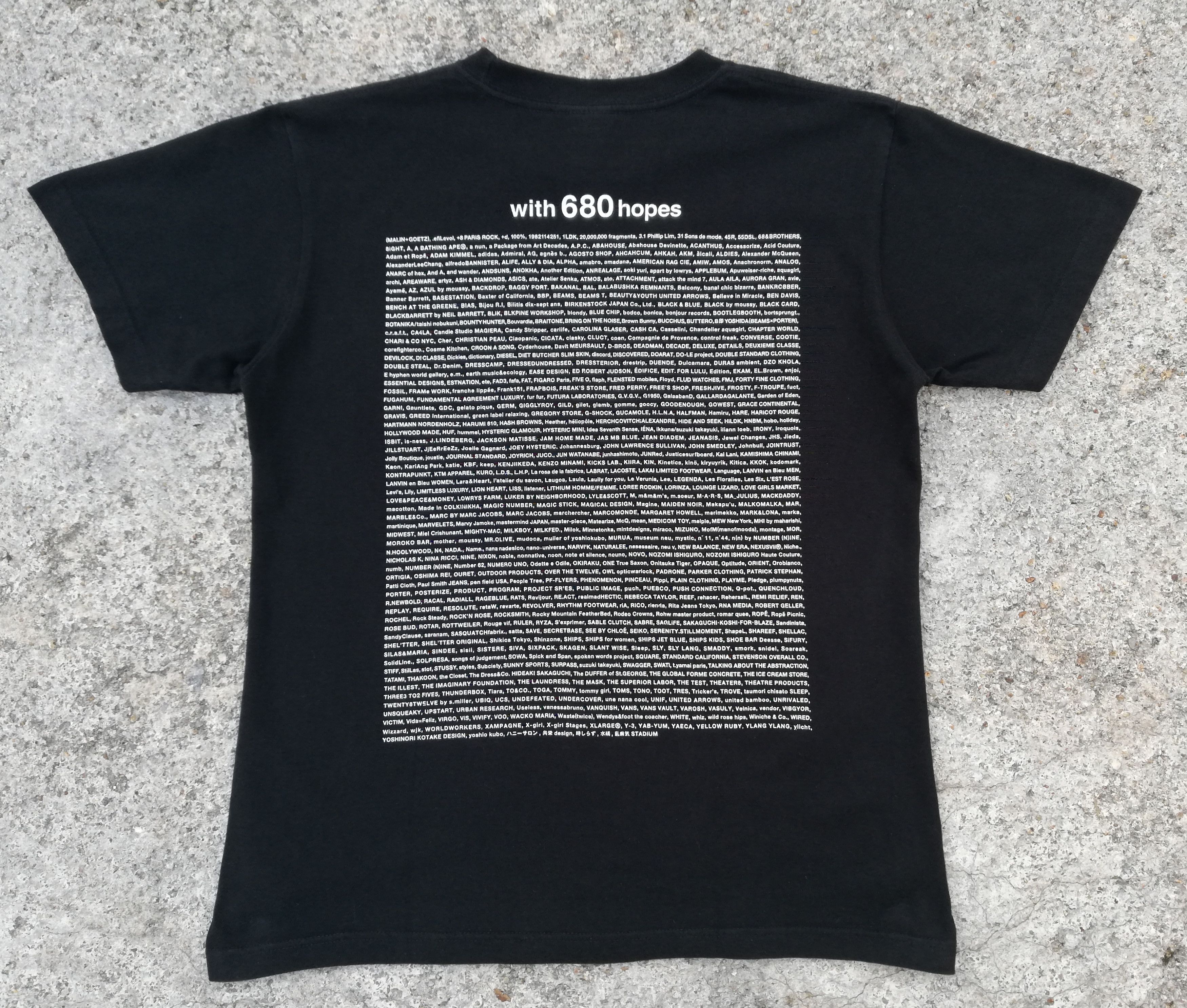 image of With 680 Designe Design Streetwear Fashion T-Shirt Black, Men's (Size Small)
