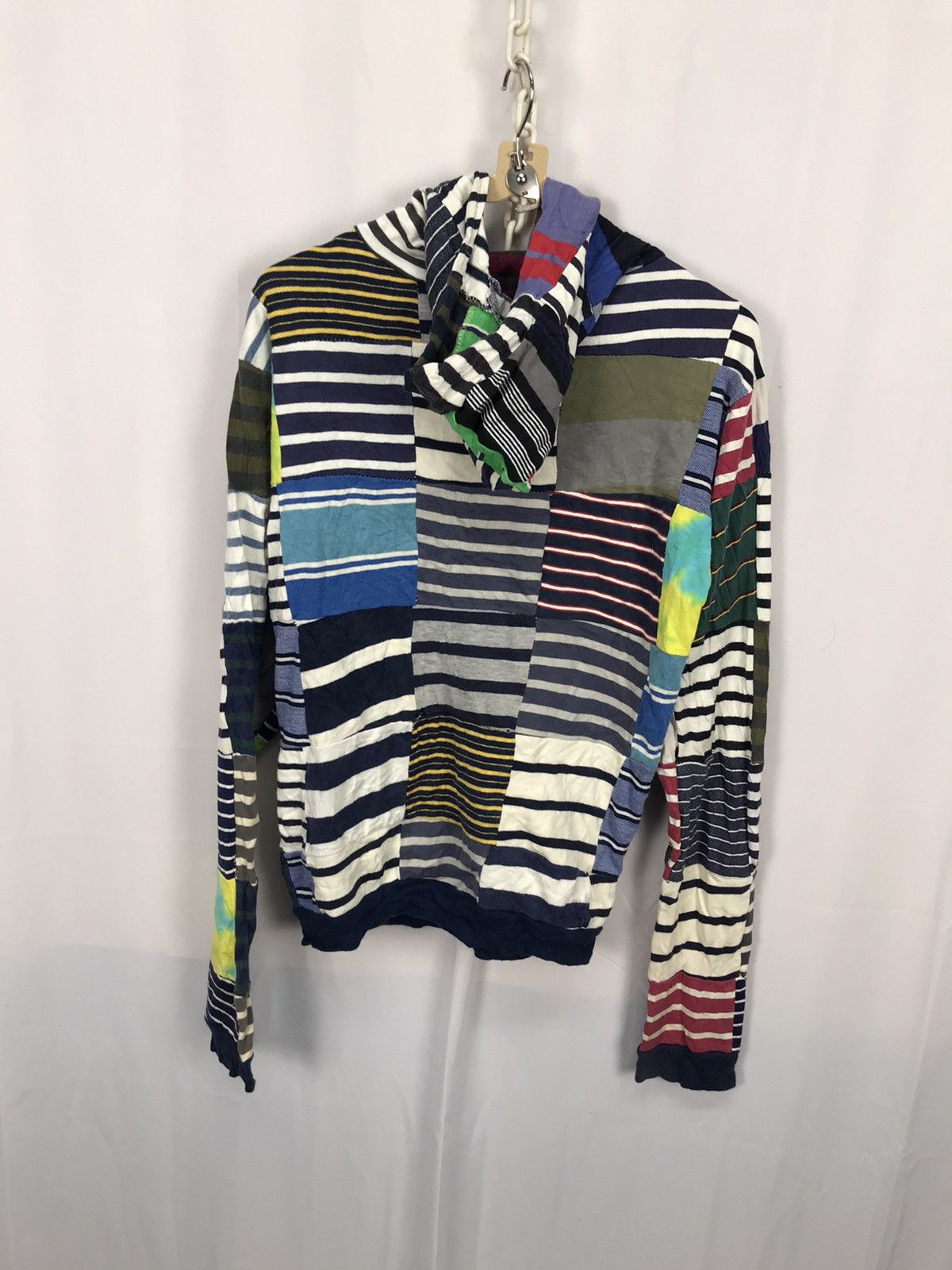 Japanese Brand 🔥RARE🔥Unbrand hoodie zipper patchwork multicolor Size US S / EU 44-46 / 1 - 8 Thumbnail