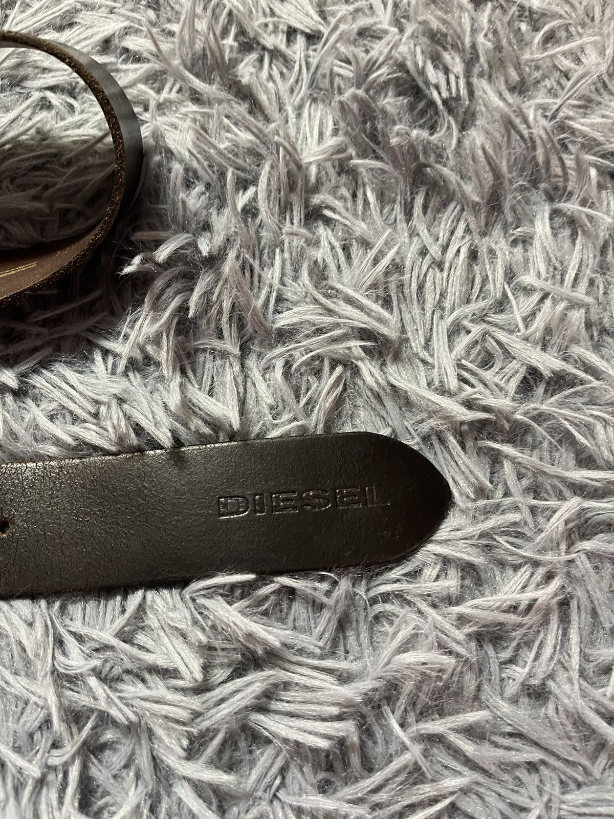 Cowboy Equipment × Diesel × Vintage Diesel vintage 00s western leather belt 108cm Size 34 - 3 Thumbnail