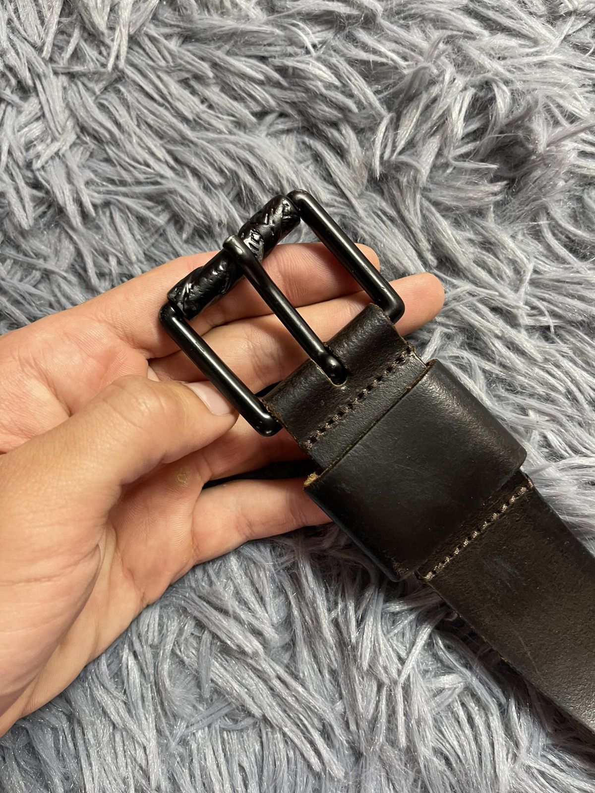 Cowboy Equipment × Diesel × Vintage Diesel vintage 00s western leather belt 108cm Size 34 - 7 Thumbnail