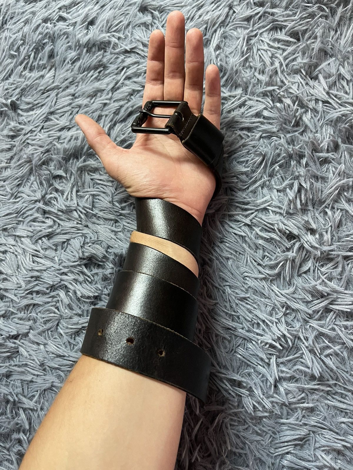 Cowboy Equipment × Diesel × Vintage Diesel vintage 00s western leather belt 108cm Size 34 - 2 Thumbnail