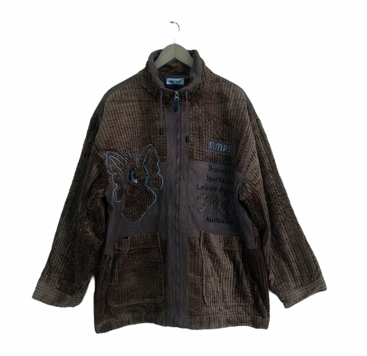 Japanese Brand Big Size Simpson Spell Out Design Size US L / EU 52-54 / 3 - 1 Thumbnail